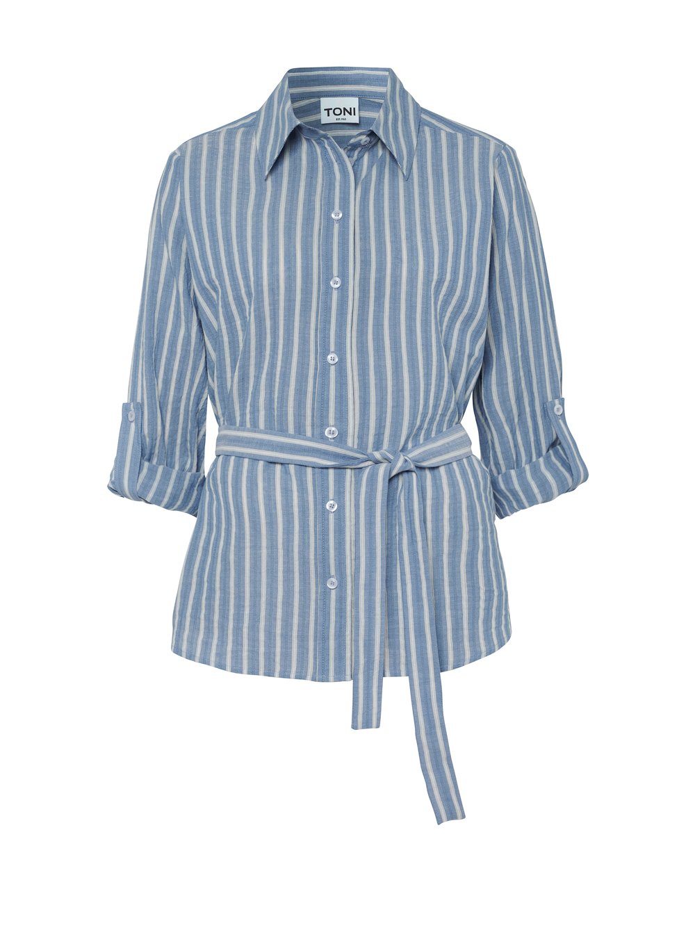 Toni Dress Damen Blusen Summer Blue