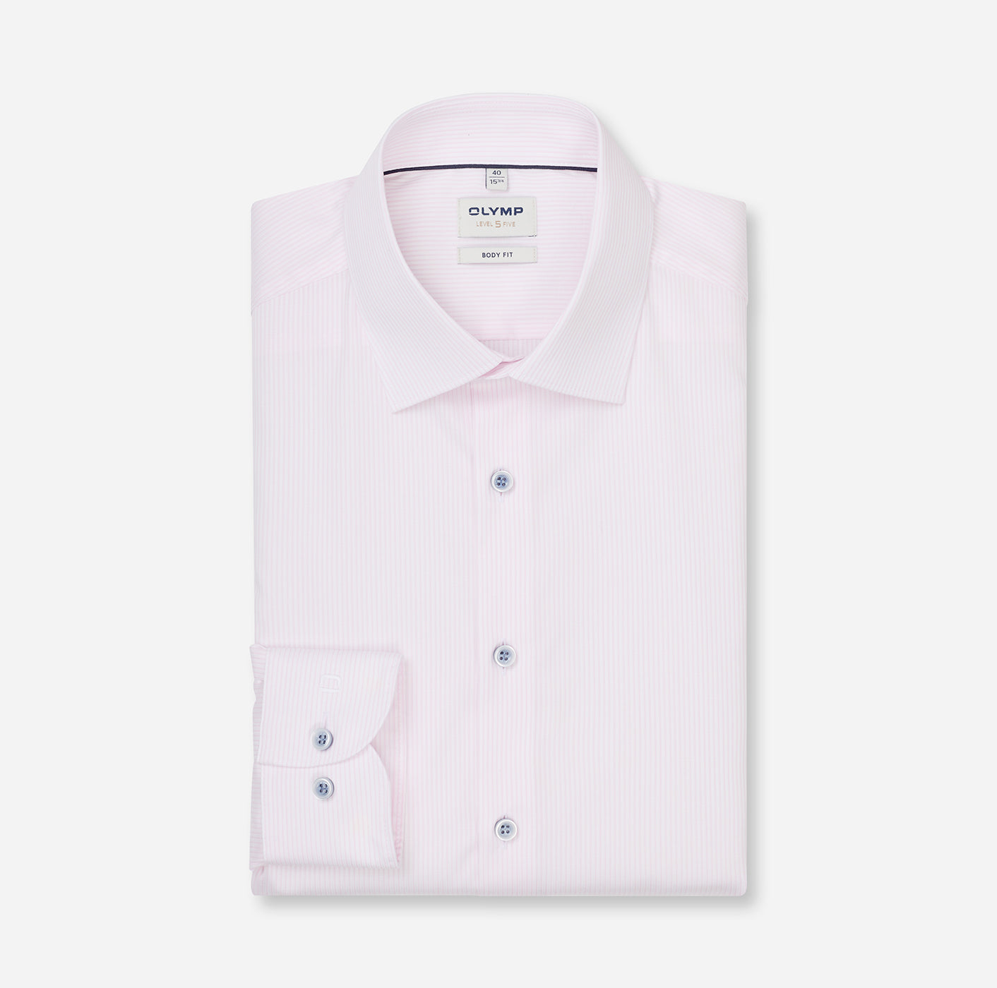 Olymp Herren Hemden lang Pink