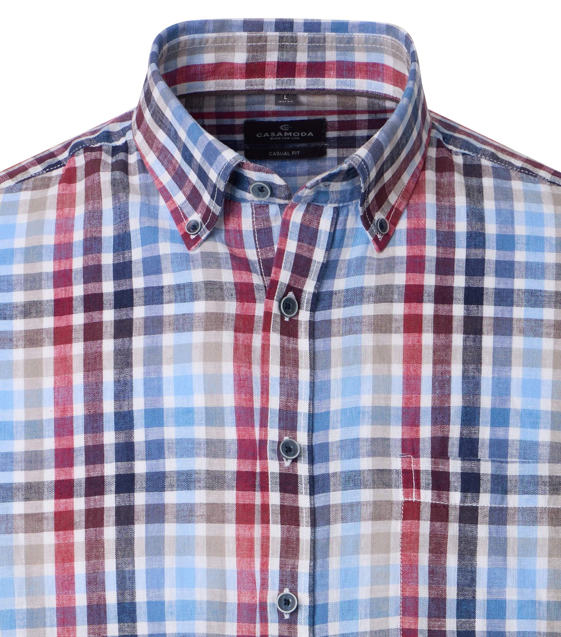 Casa Moda Herren Hemden Rot