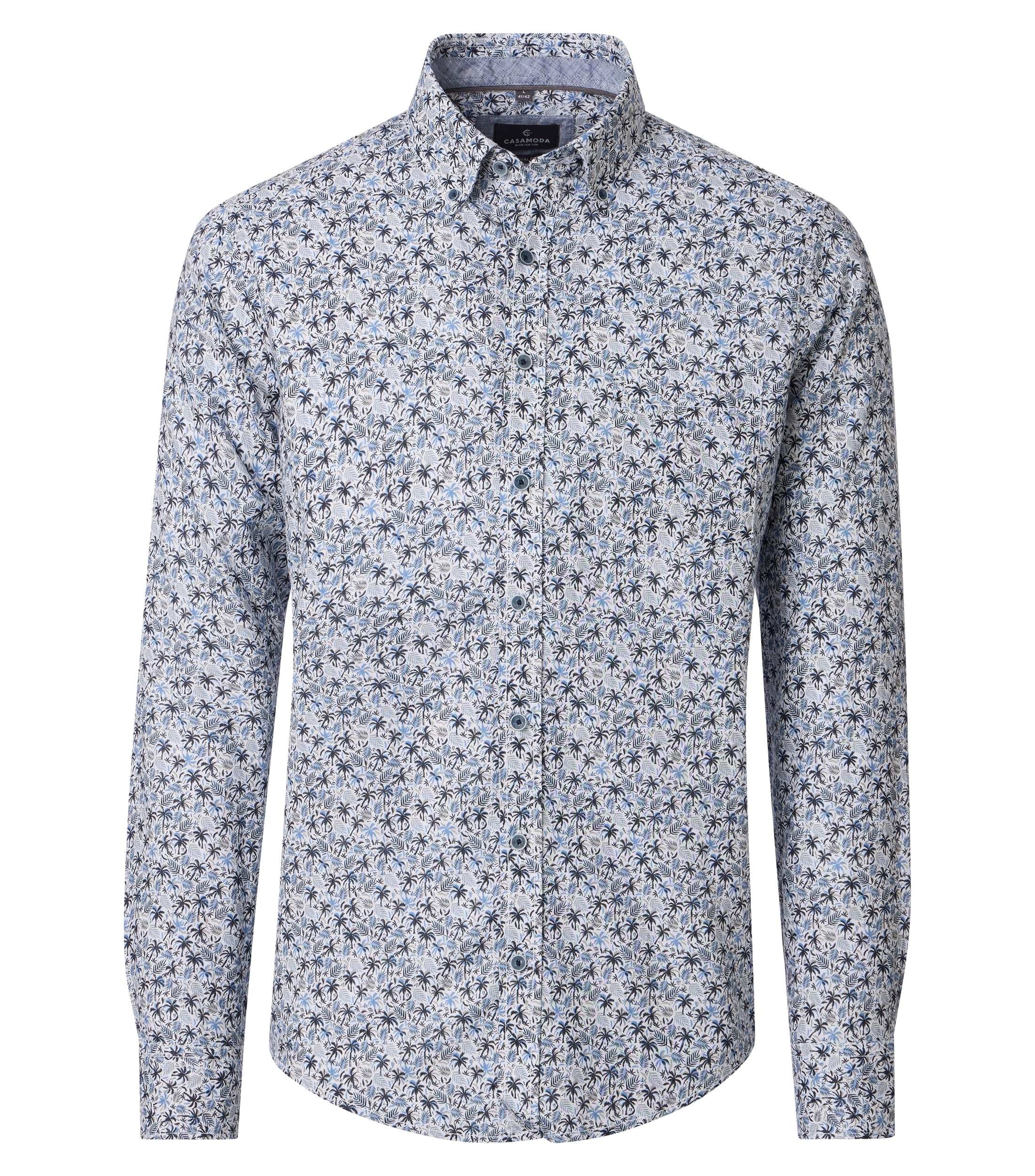 Casa Moda Herren Hemden Blau