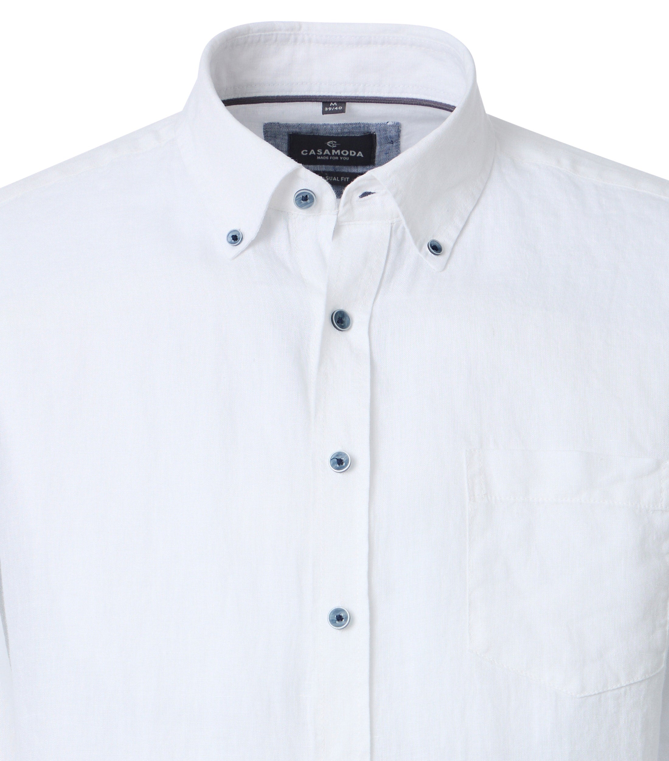 Casa Moda Herren Hemden Weiss