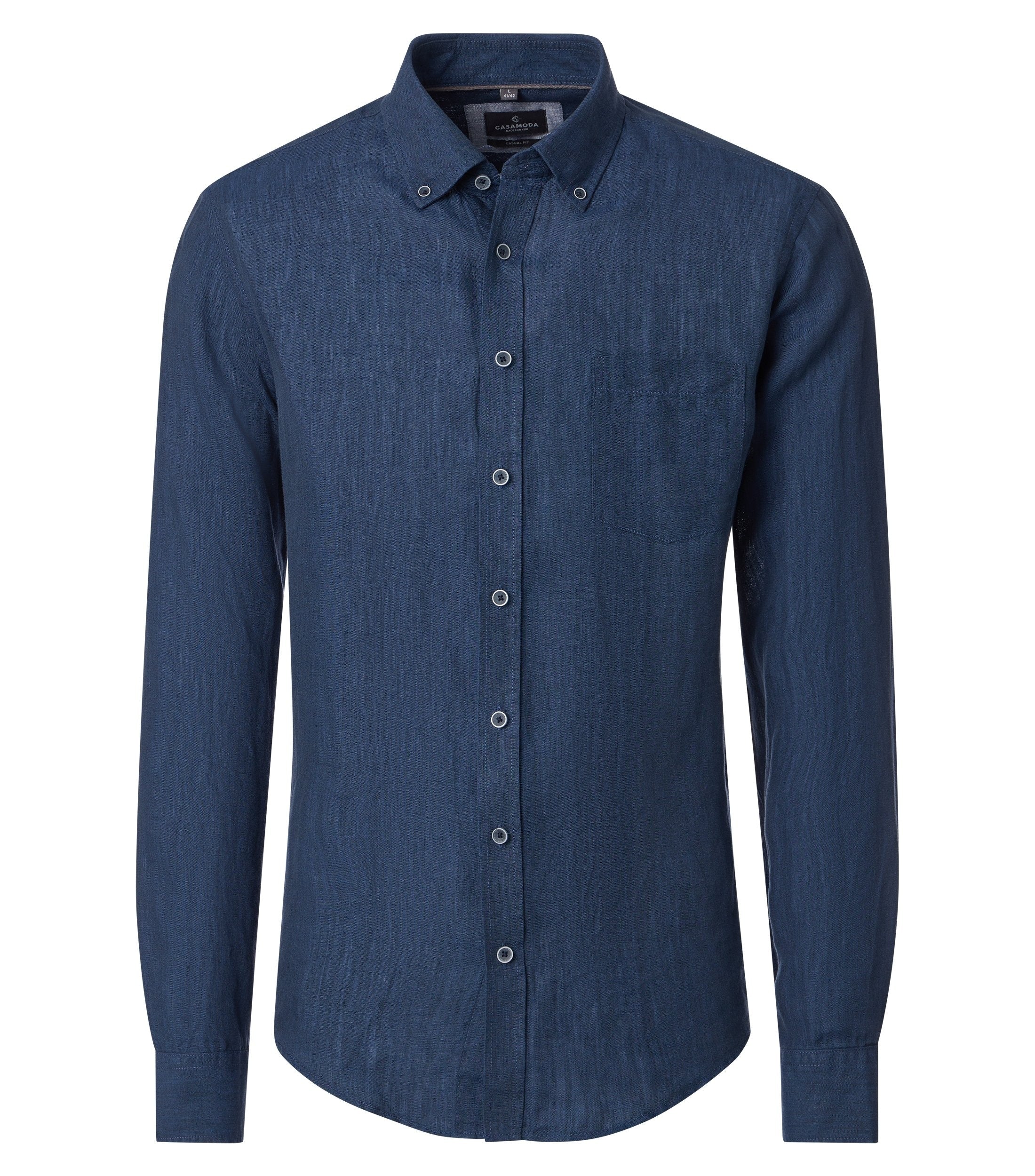 Casa Moda Herren Hemden Blau