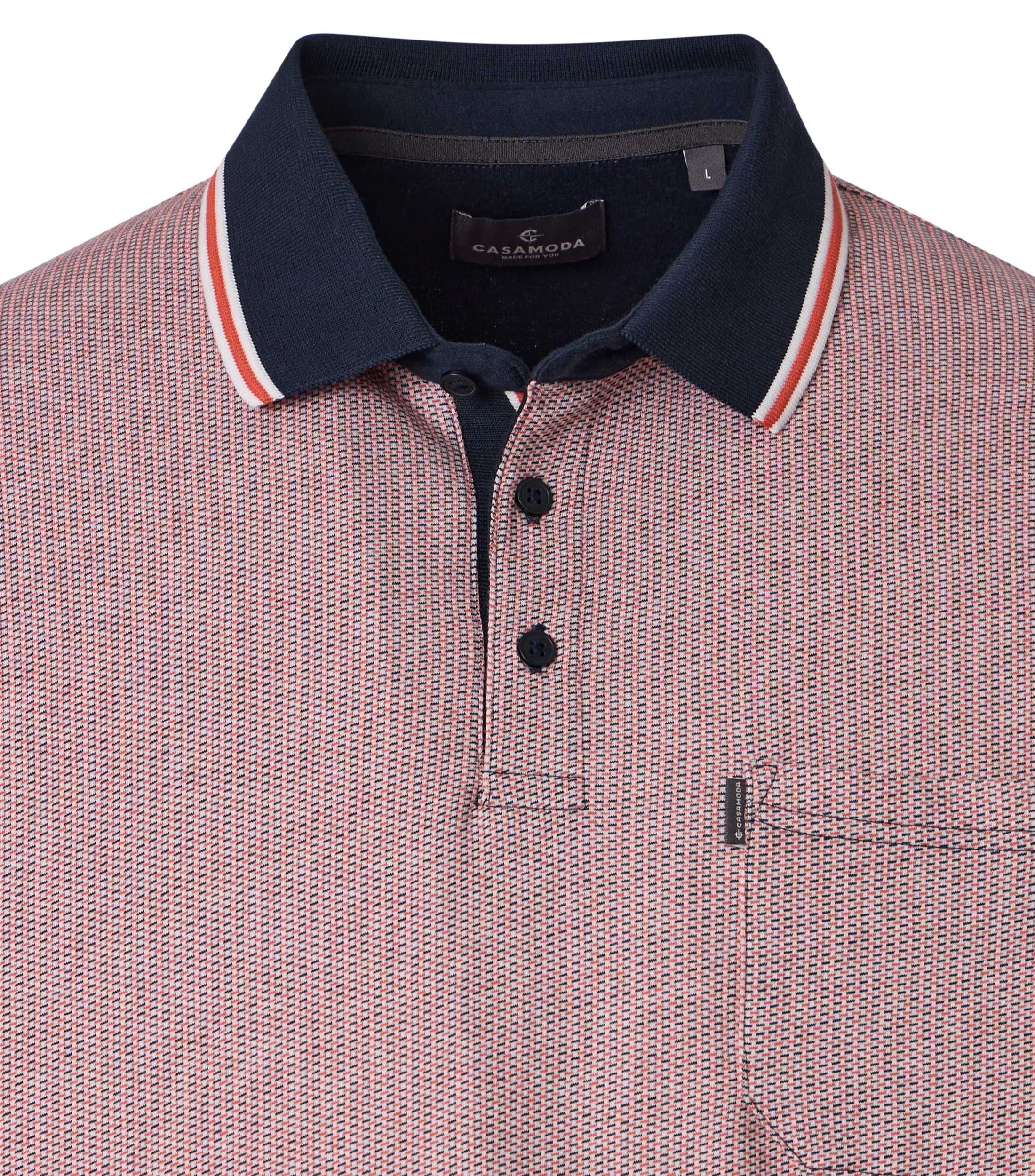 Casa Moda Herren Polo-Shirts Rot