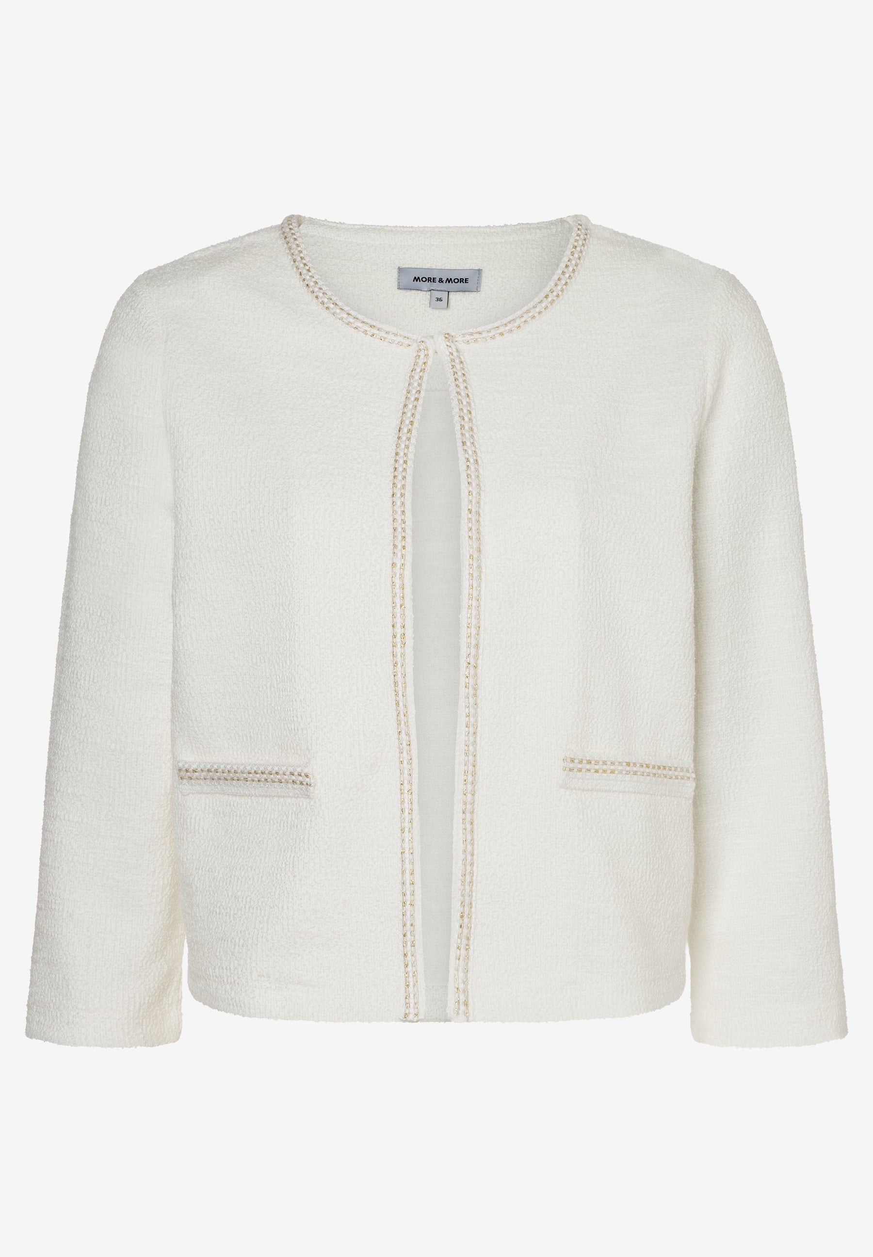 More & More Damen Sweatjacken Off White