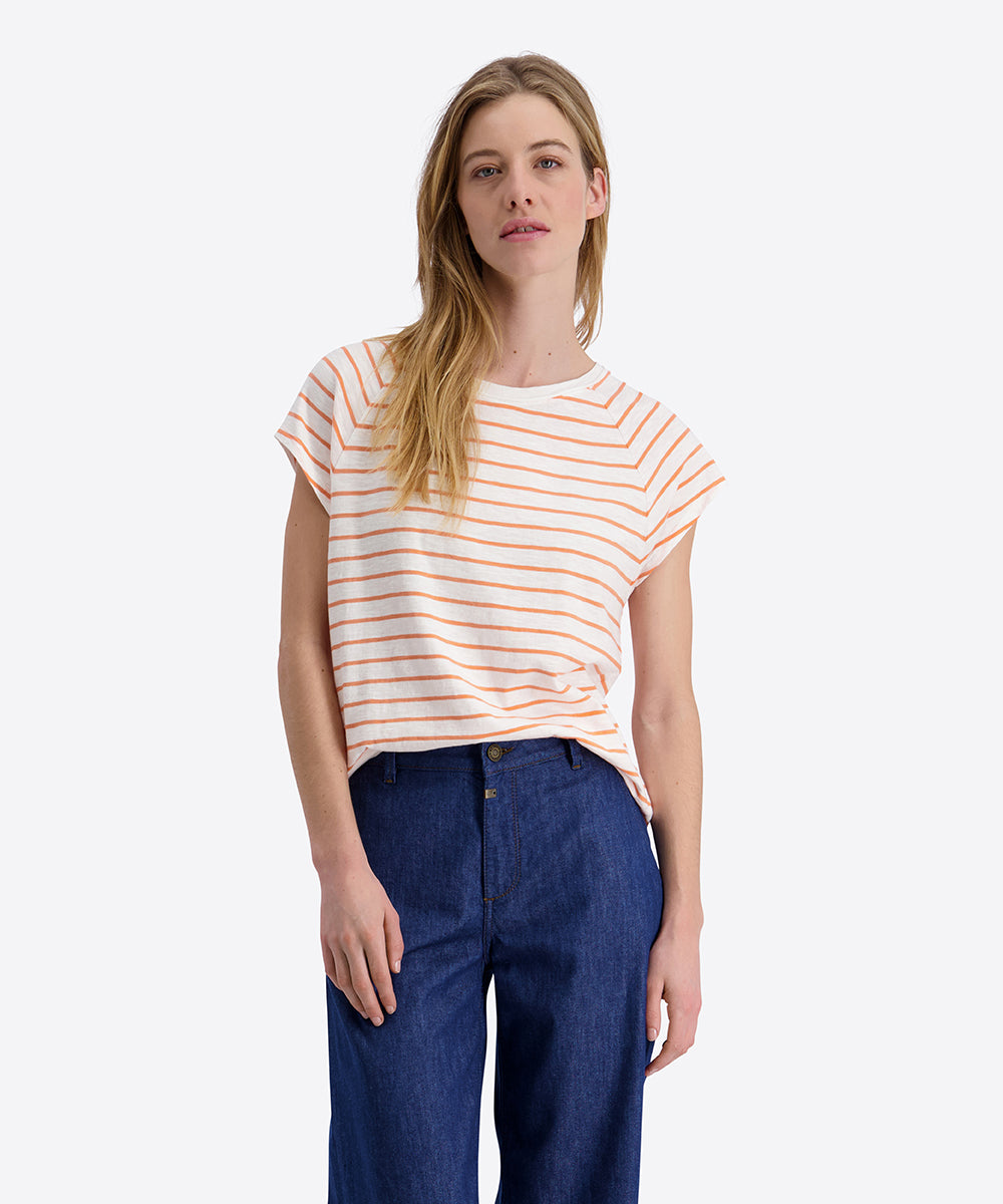 Timezone Damen T-Shirts White Pap
