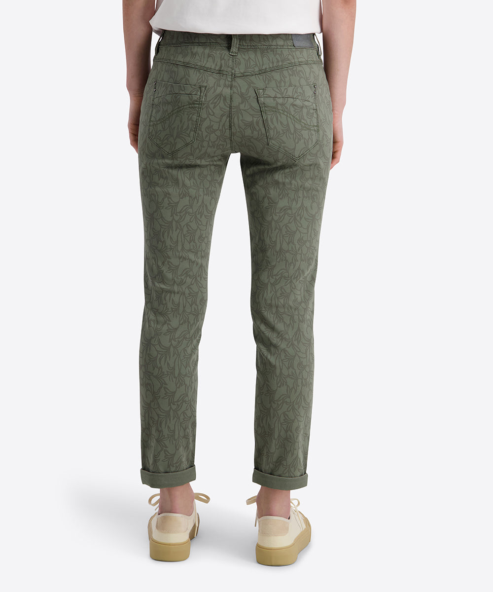 Timezone Damen Hosen Olive Ove
