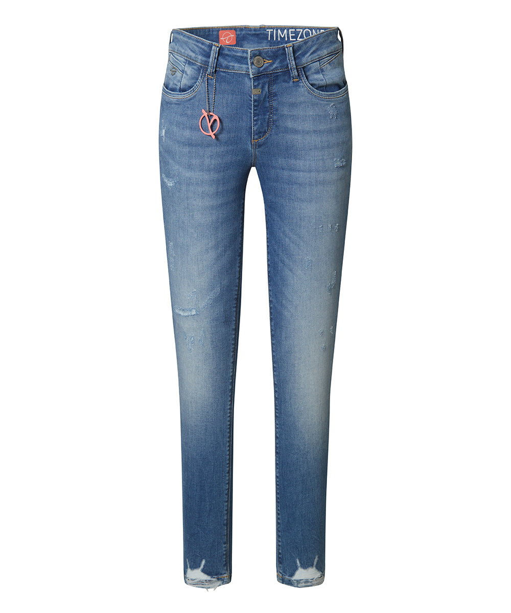 Timezone Damen Jeans Groovy Bl