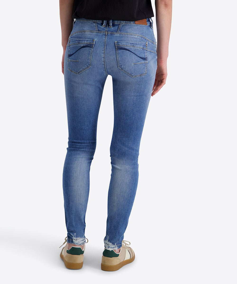 Timezone Damen Jeans Groovy Bl