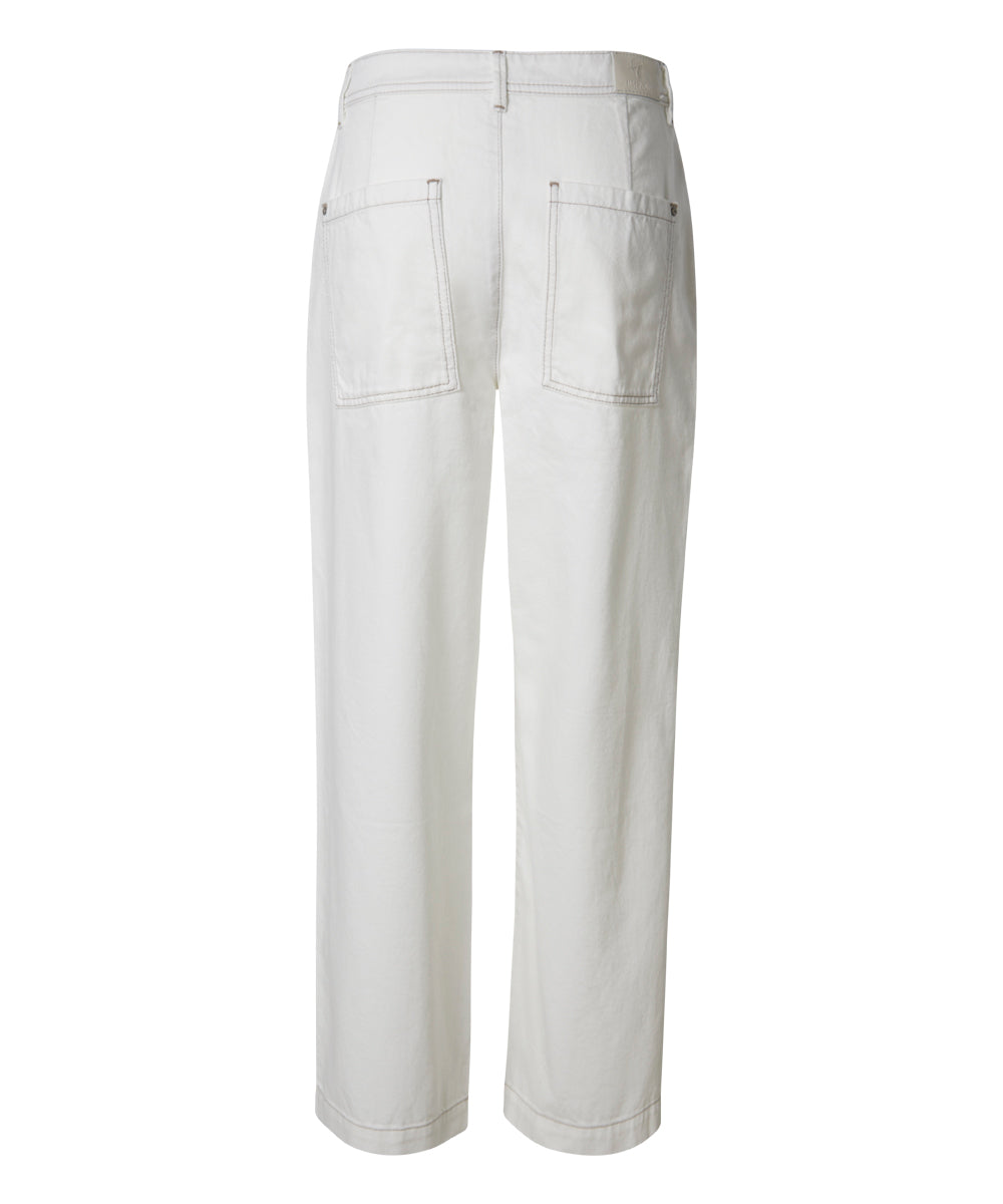 Timezone Damen Jeans Ecru Whit