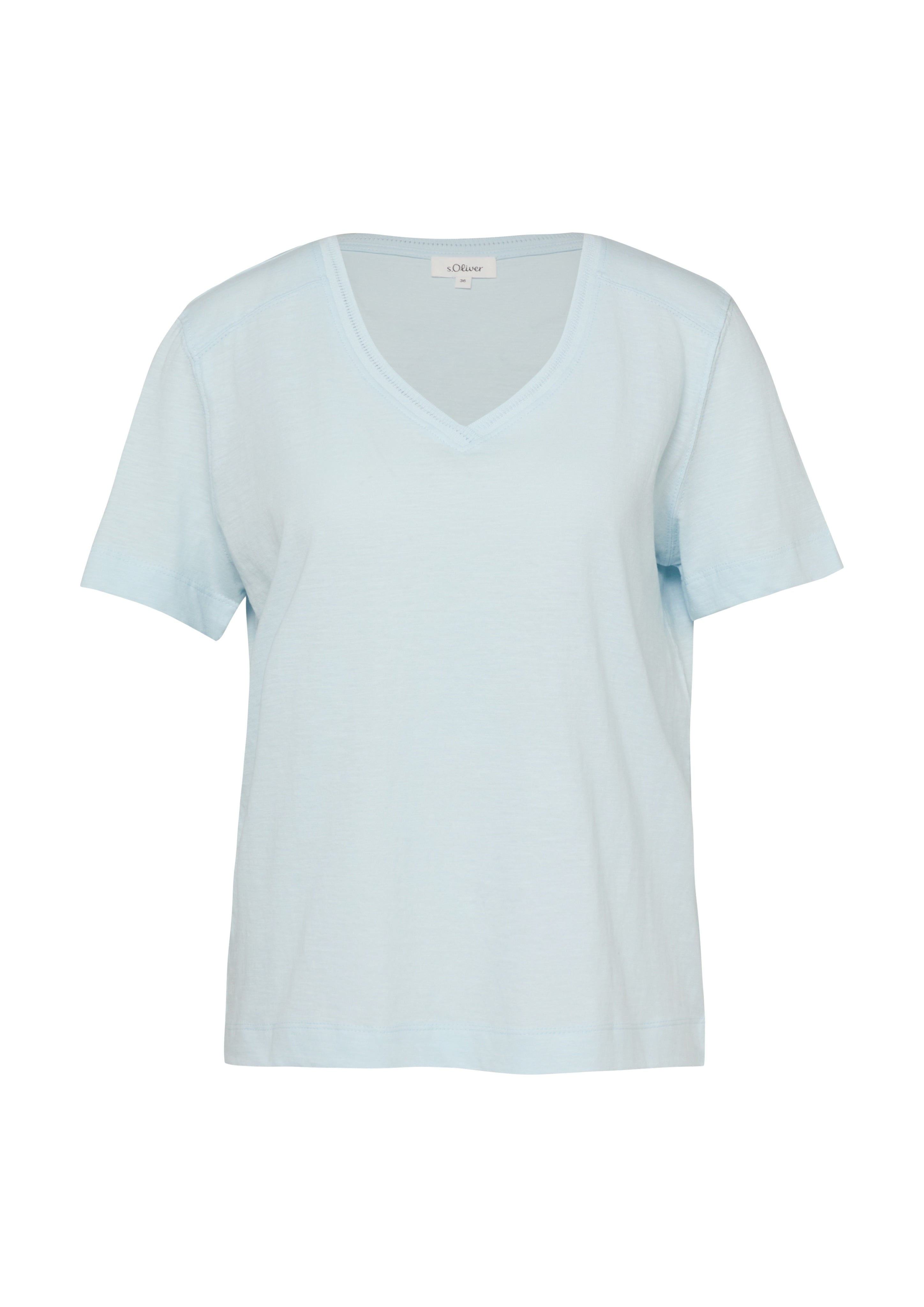 S. Oliver red Damen T-Shirts Blue