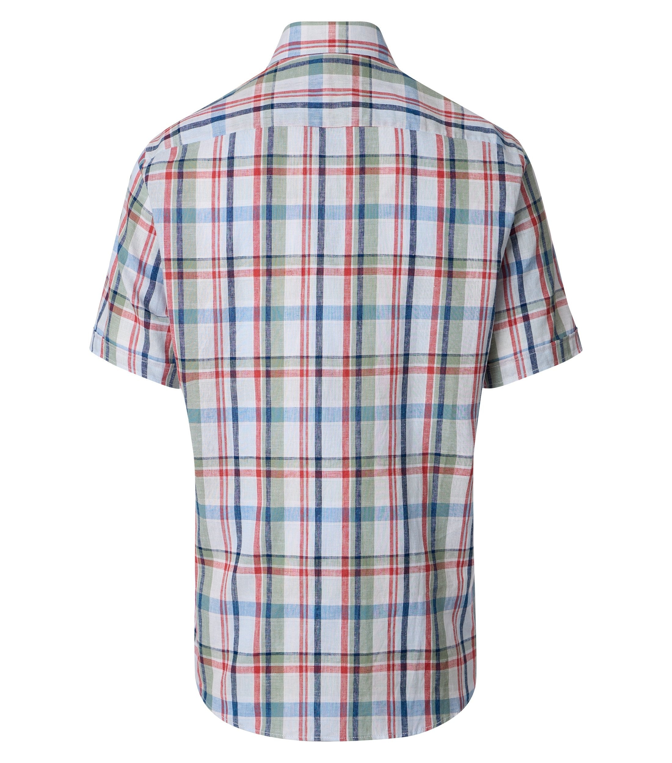 Casa Moda Herren Hemden kurz Gruen