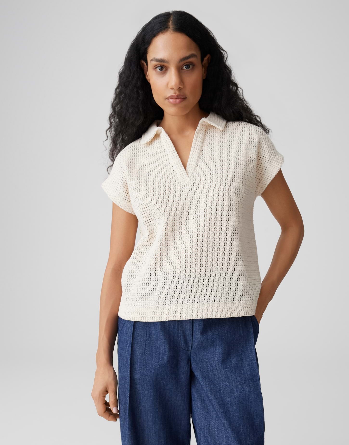 Opus Damen T-Shirts Natural Glaze