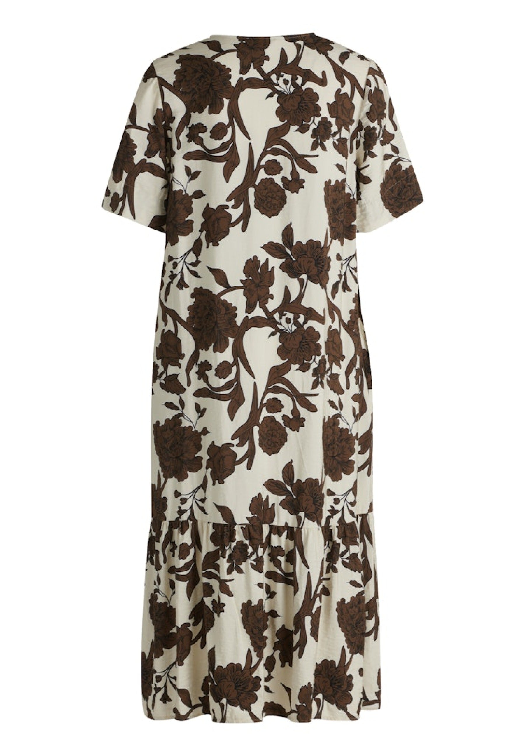 Cartoon Damen Kleider Cream/Brown