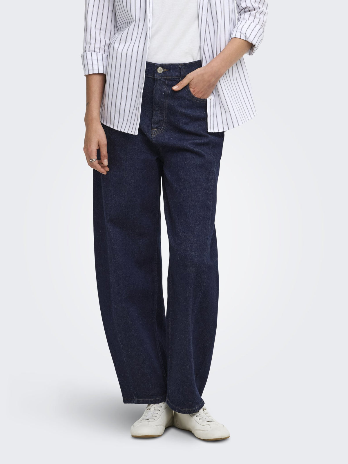 Only Damen Jeans Dark Blue Denim