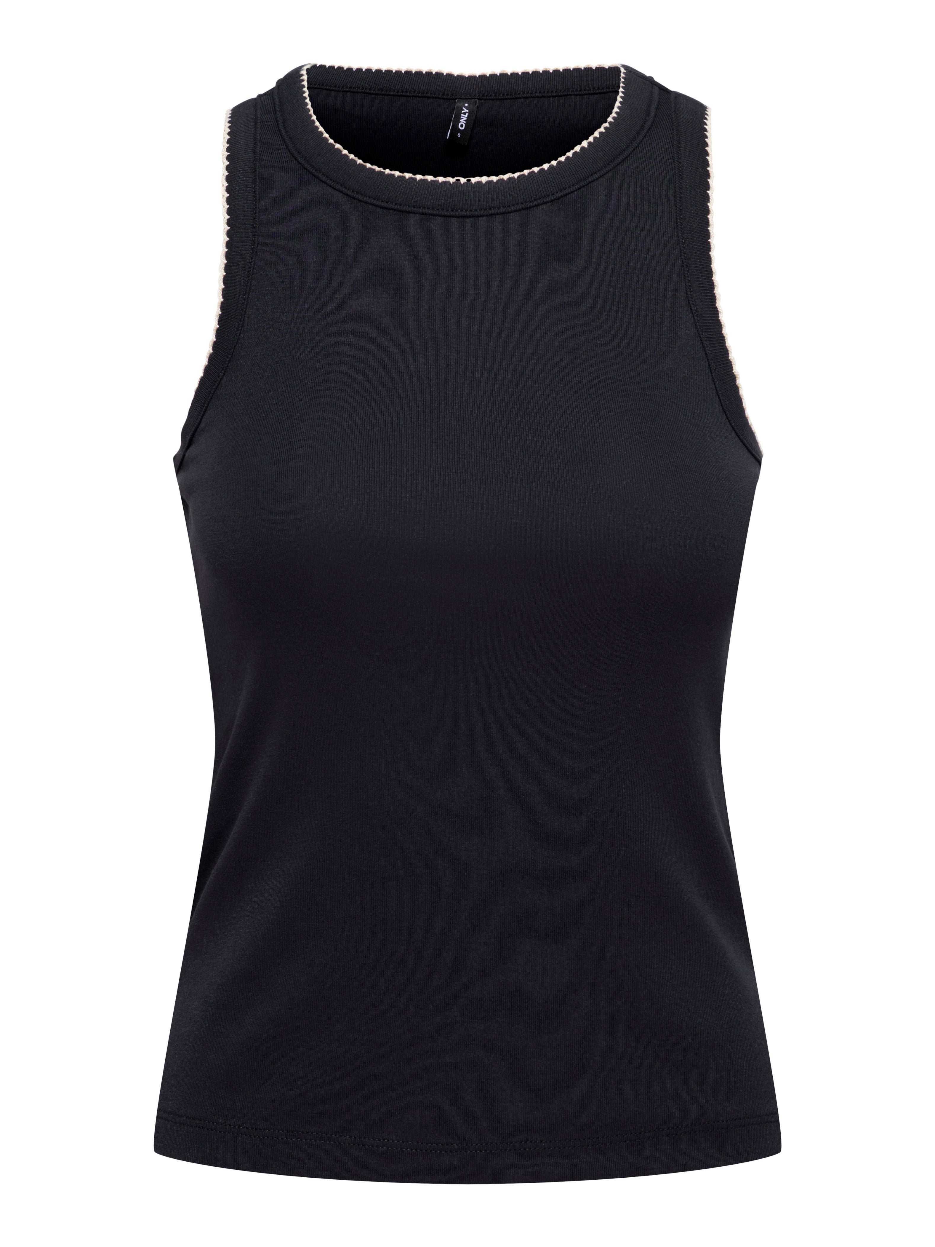 Only Damen Tops Black/Stitch Bi