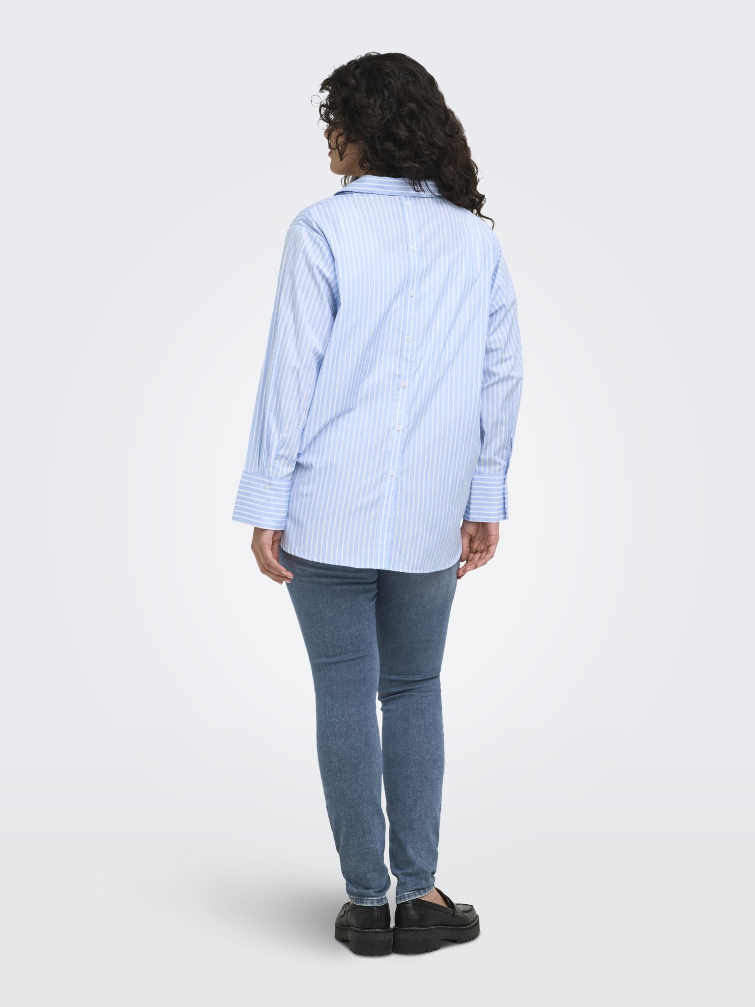 Only Caramkoma Damen Blusen Soft Chambray/B