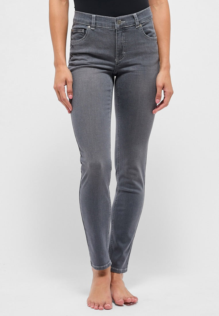 Angels Damen Jeans Mid Grey U