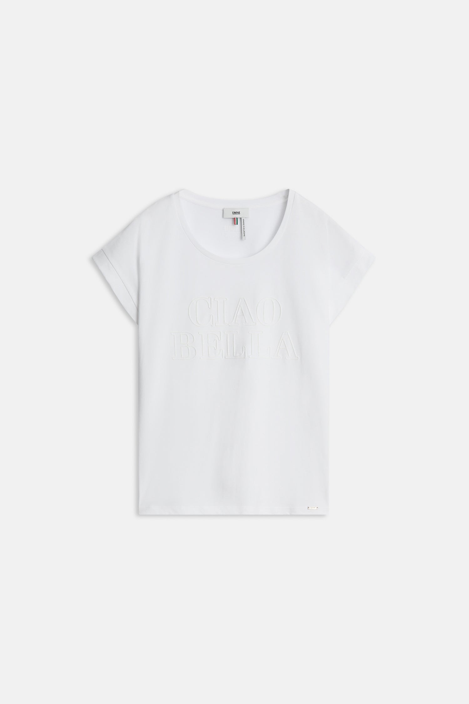 Cinque Damen T-Shirts Weiss