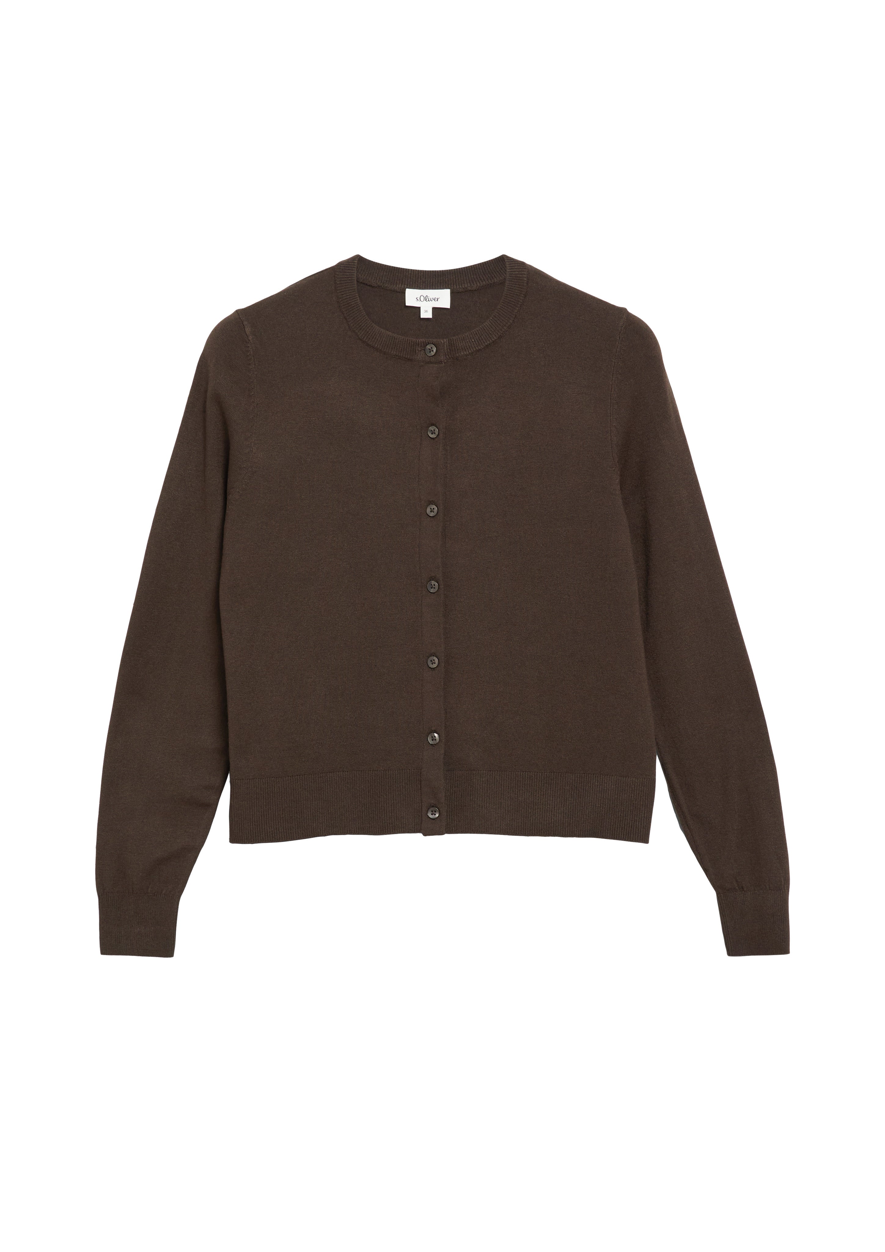 S. Oliver red Damen Strickjacken Brown