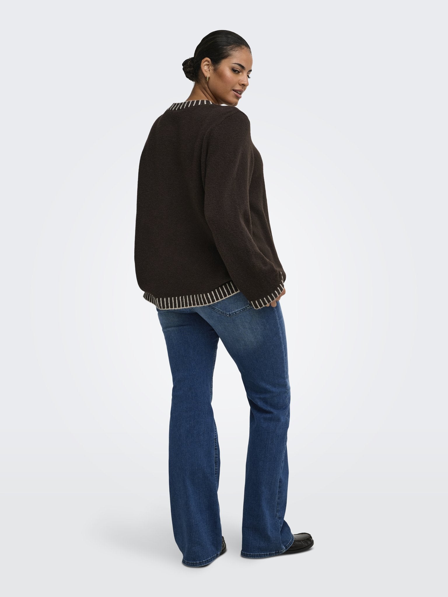 Only Caramkoma Damen Pullover Chocolate Torte