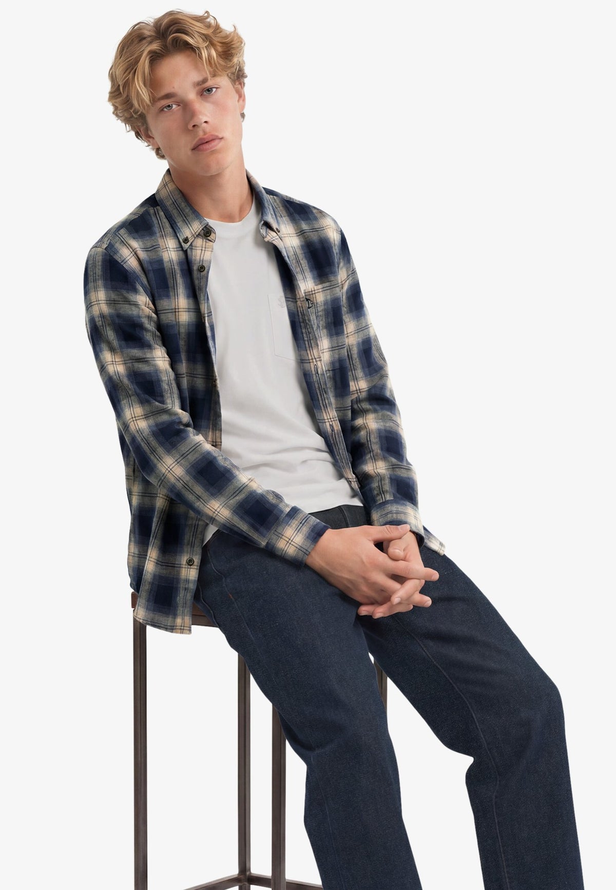 Superdry Herren Hemden lang Yk Cedar Check