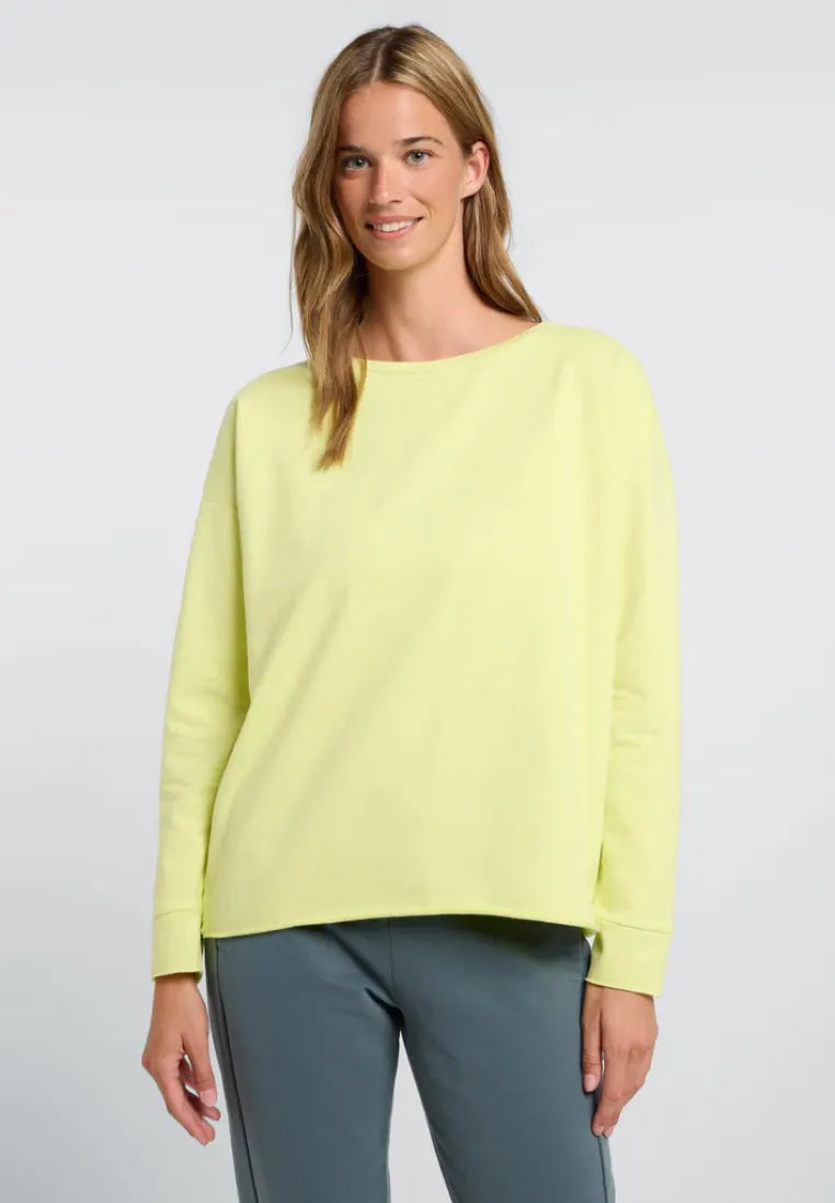 Elbsand Damen Sweatshirts Sunny Lime