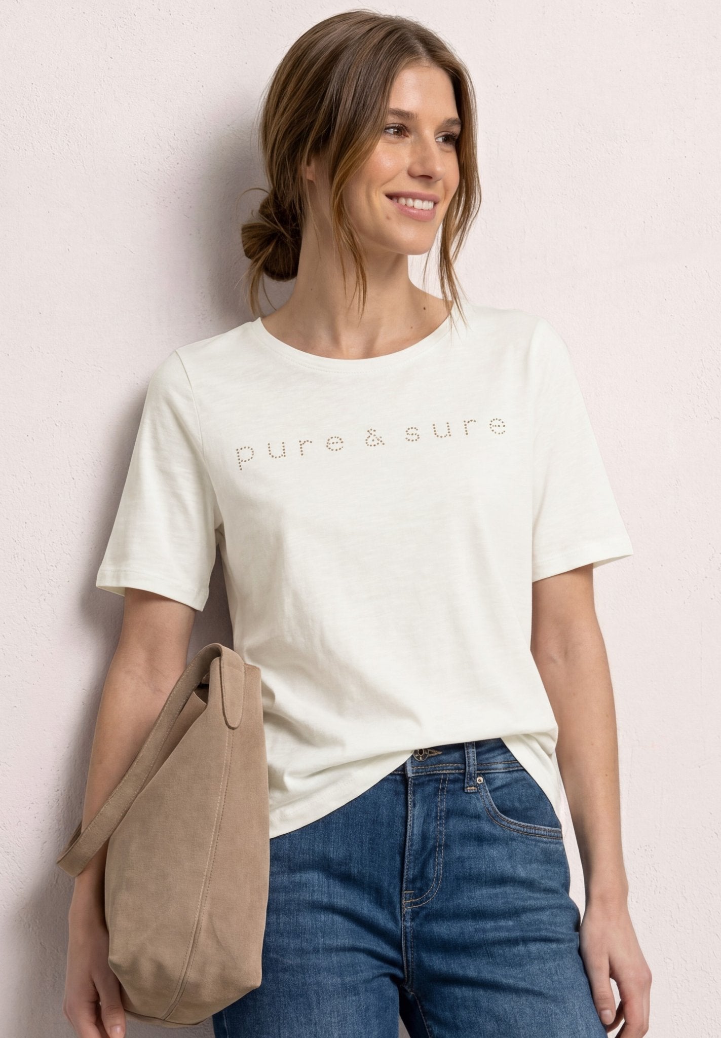 Street One Damen T-Shirts Off White