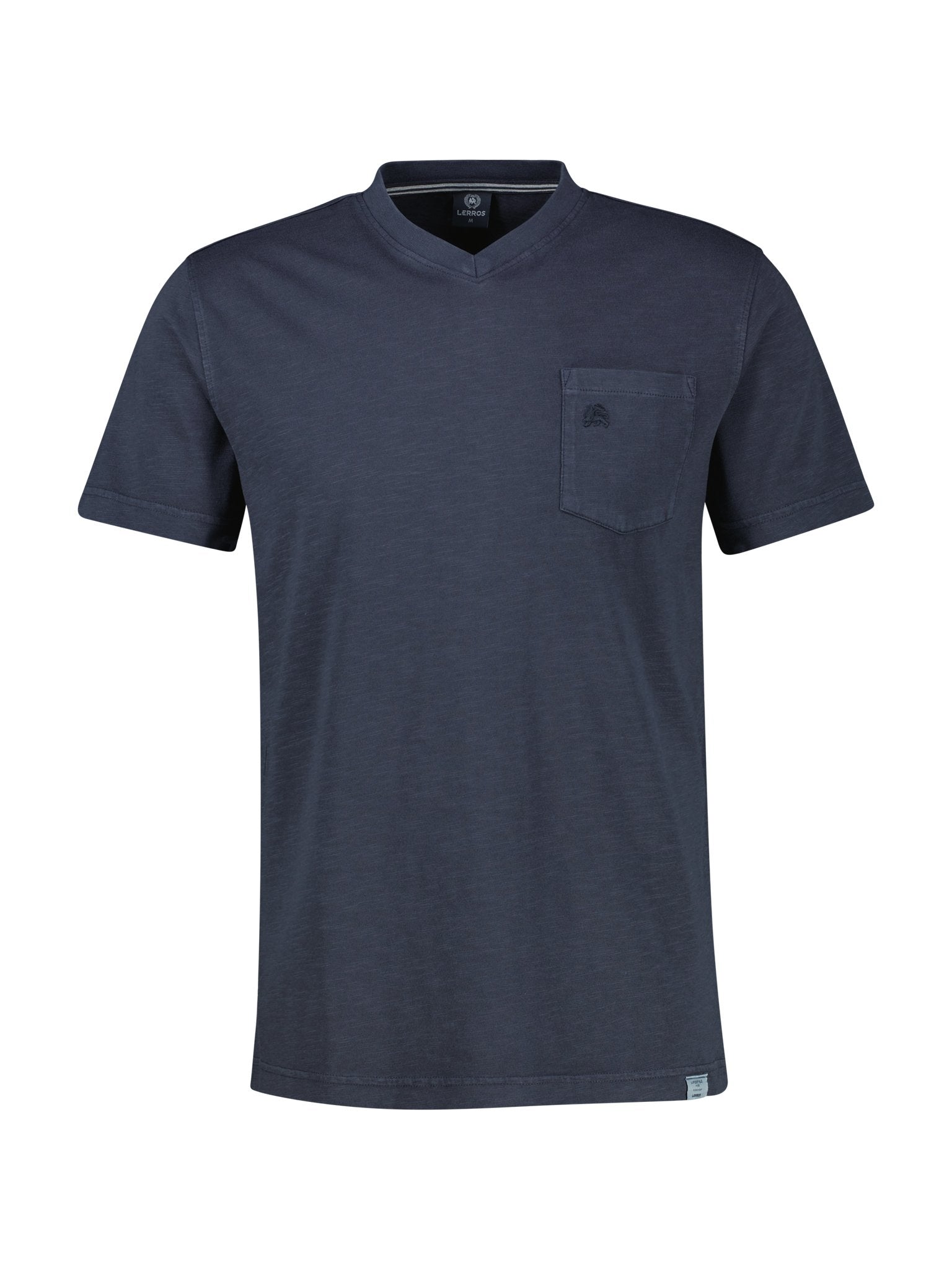Lerros Herren T-Shirts kurz Classic Navy
