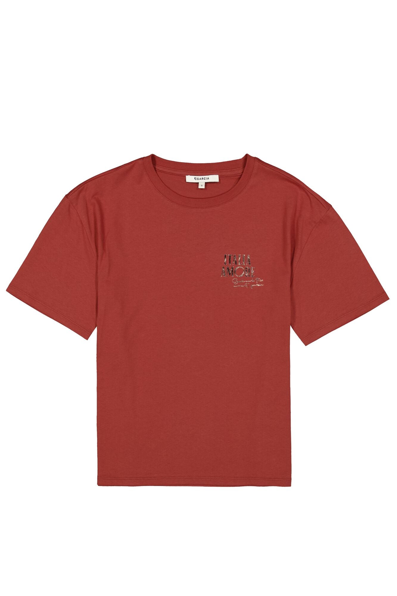 Garcia Damen T-Shirts Chili Blush