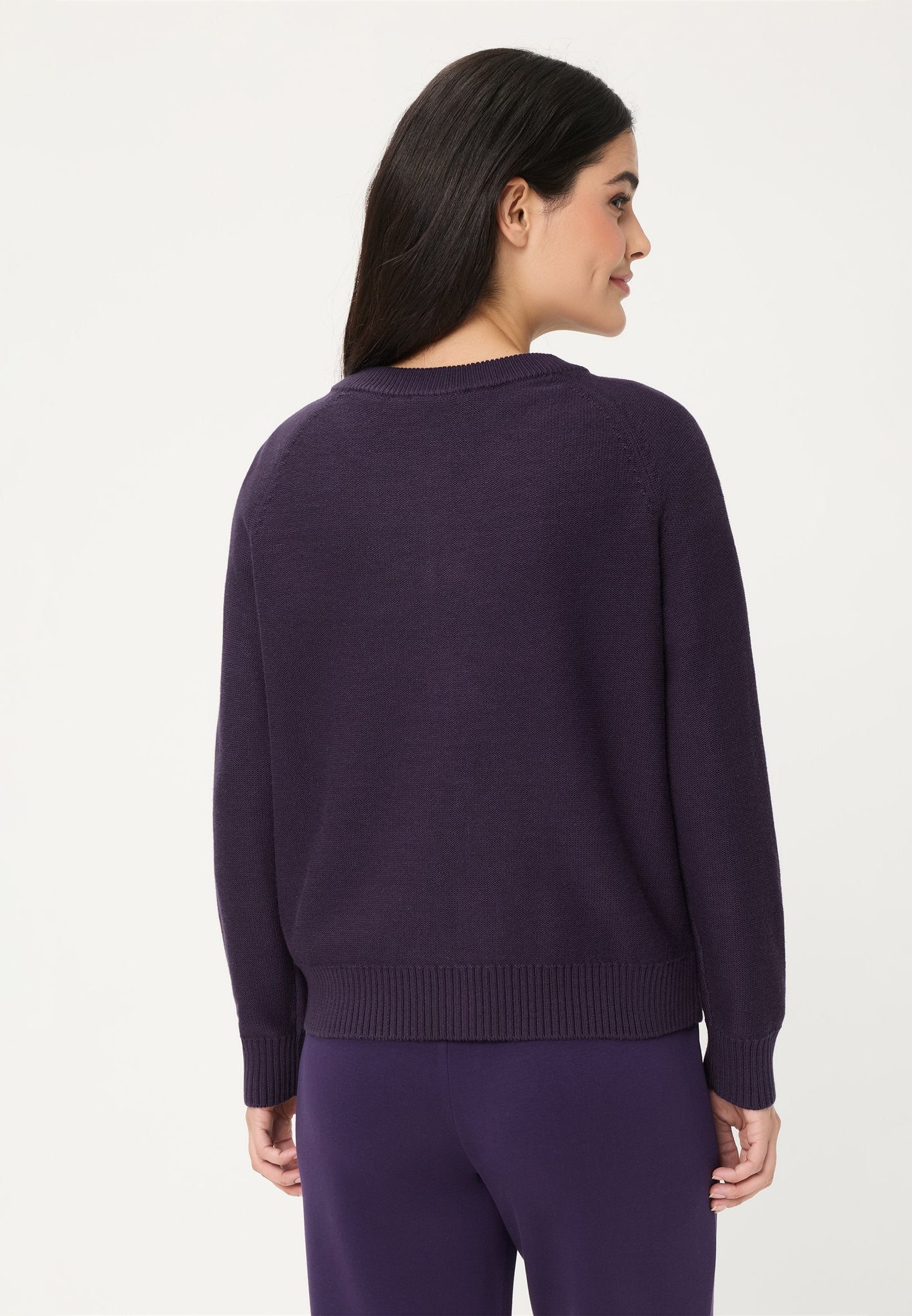 Olsen Damen Strickjacken Plum