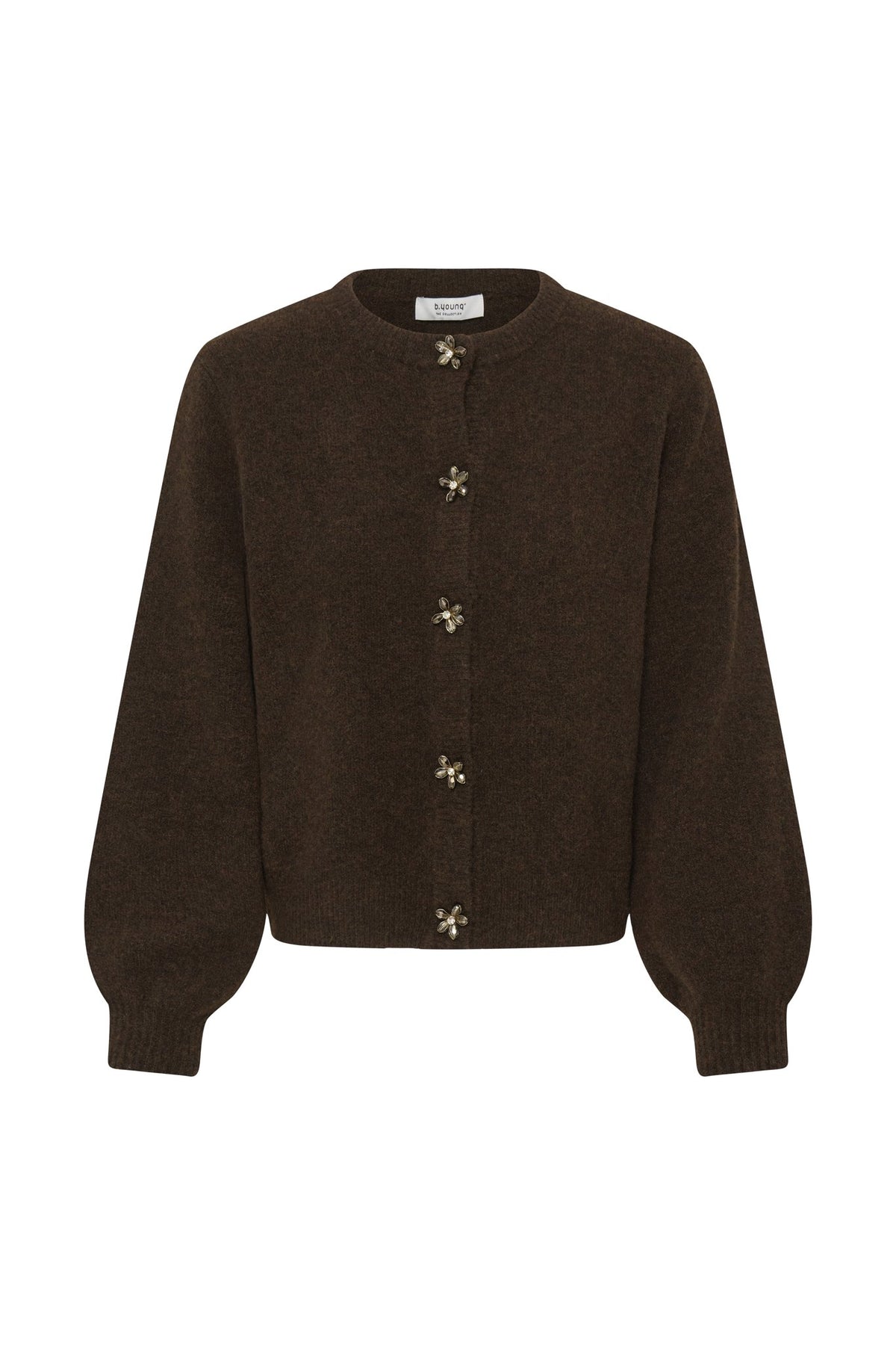 b.young Damen Strickjacken Java Melange