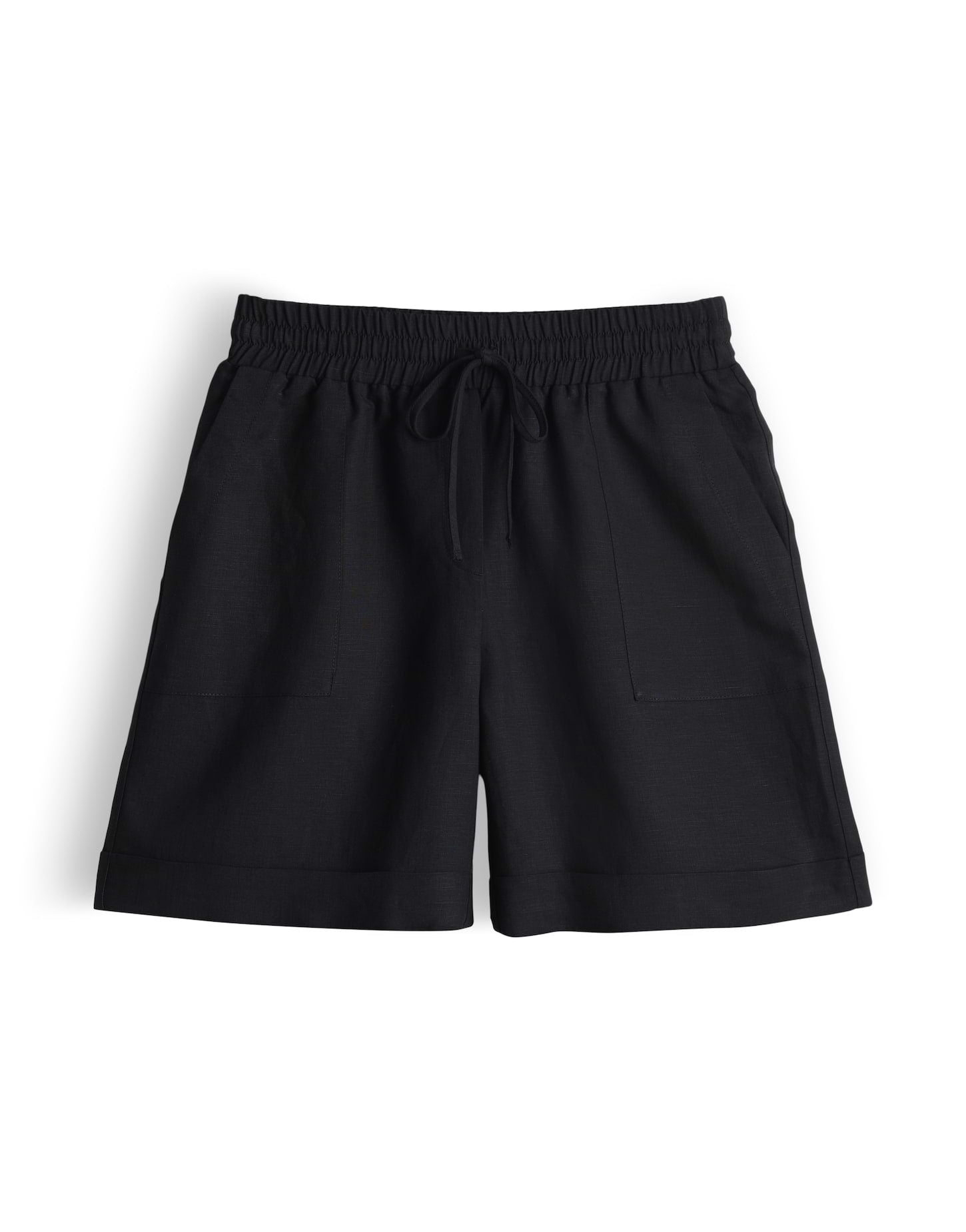 Opus Pants Damen Shorts Black