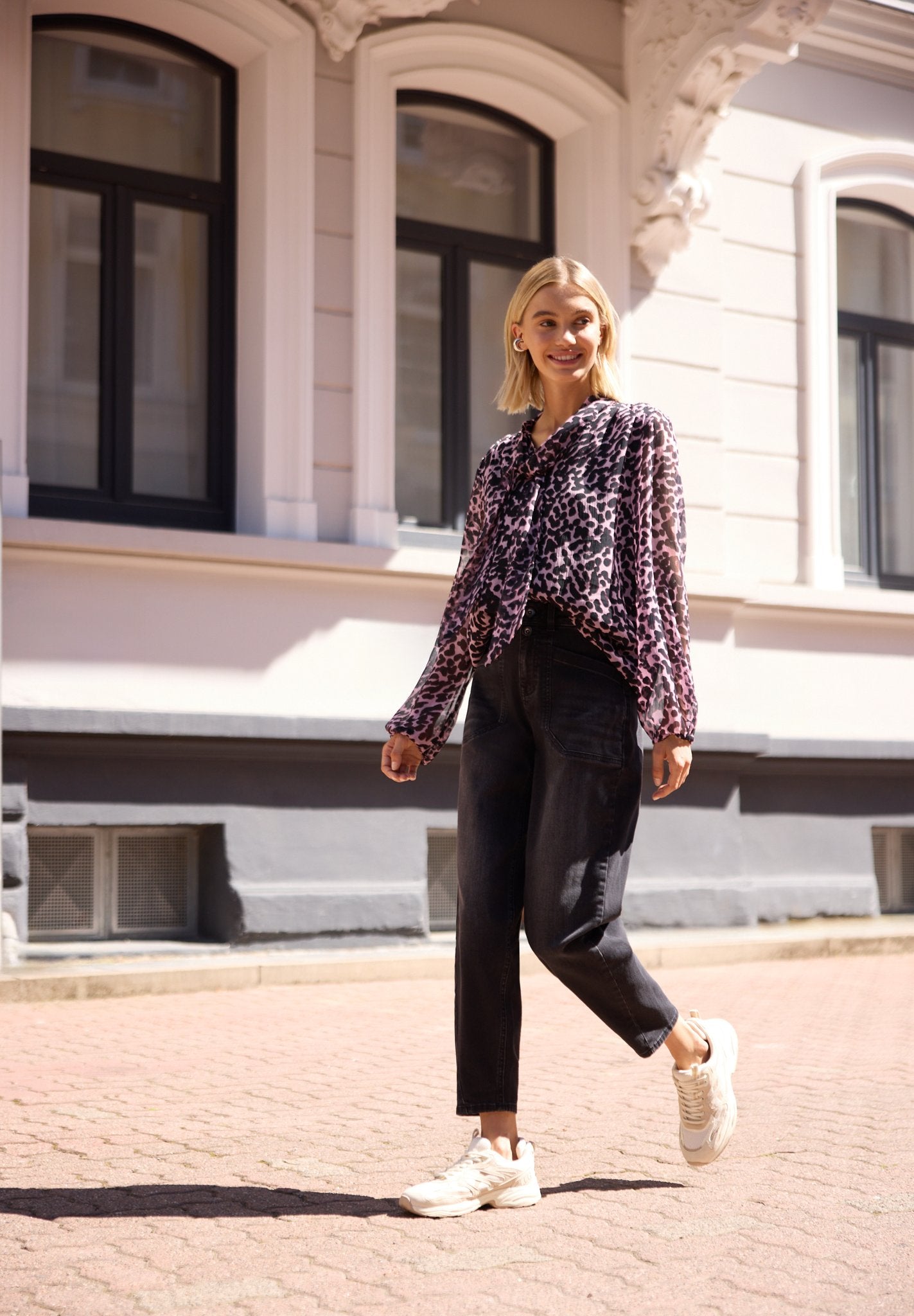Street One Studio Damen Blusen Pearly Ro