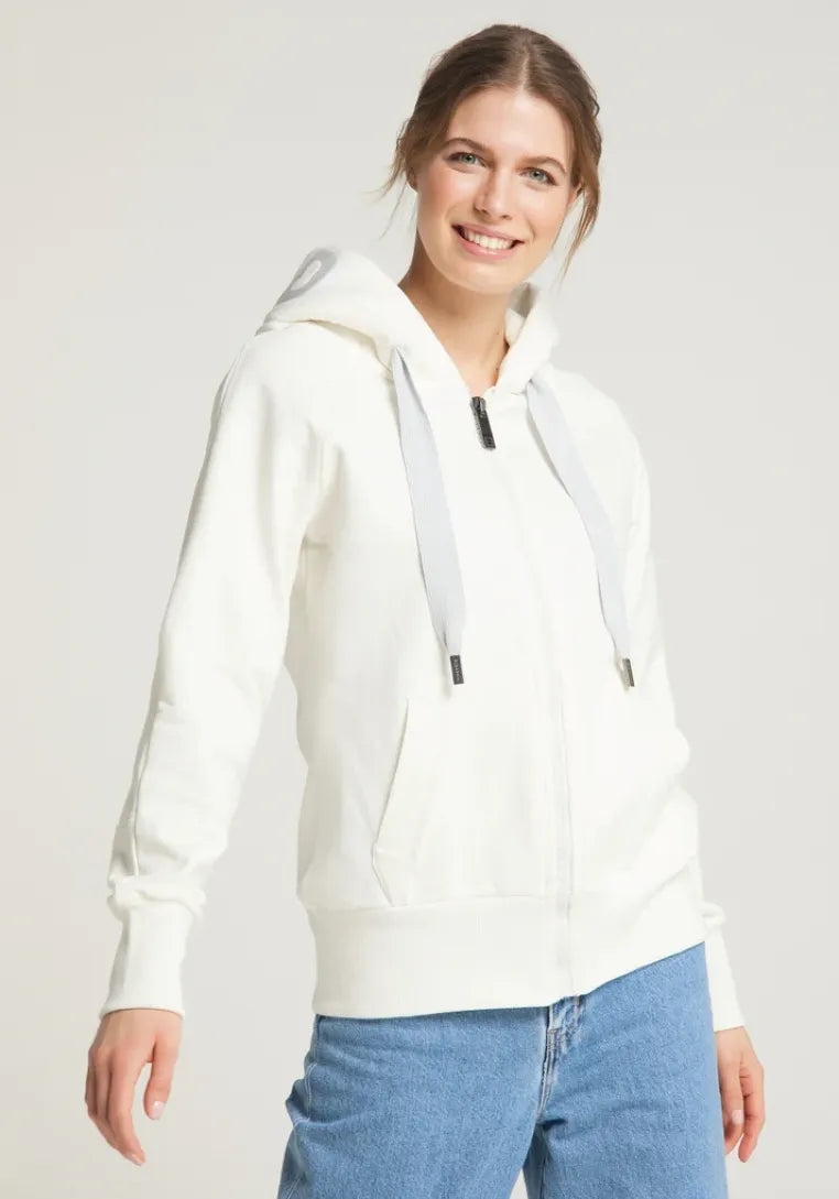 Elbsand Damen Sweatjacken Cloud White