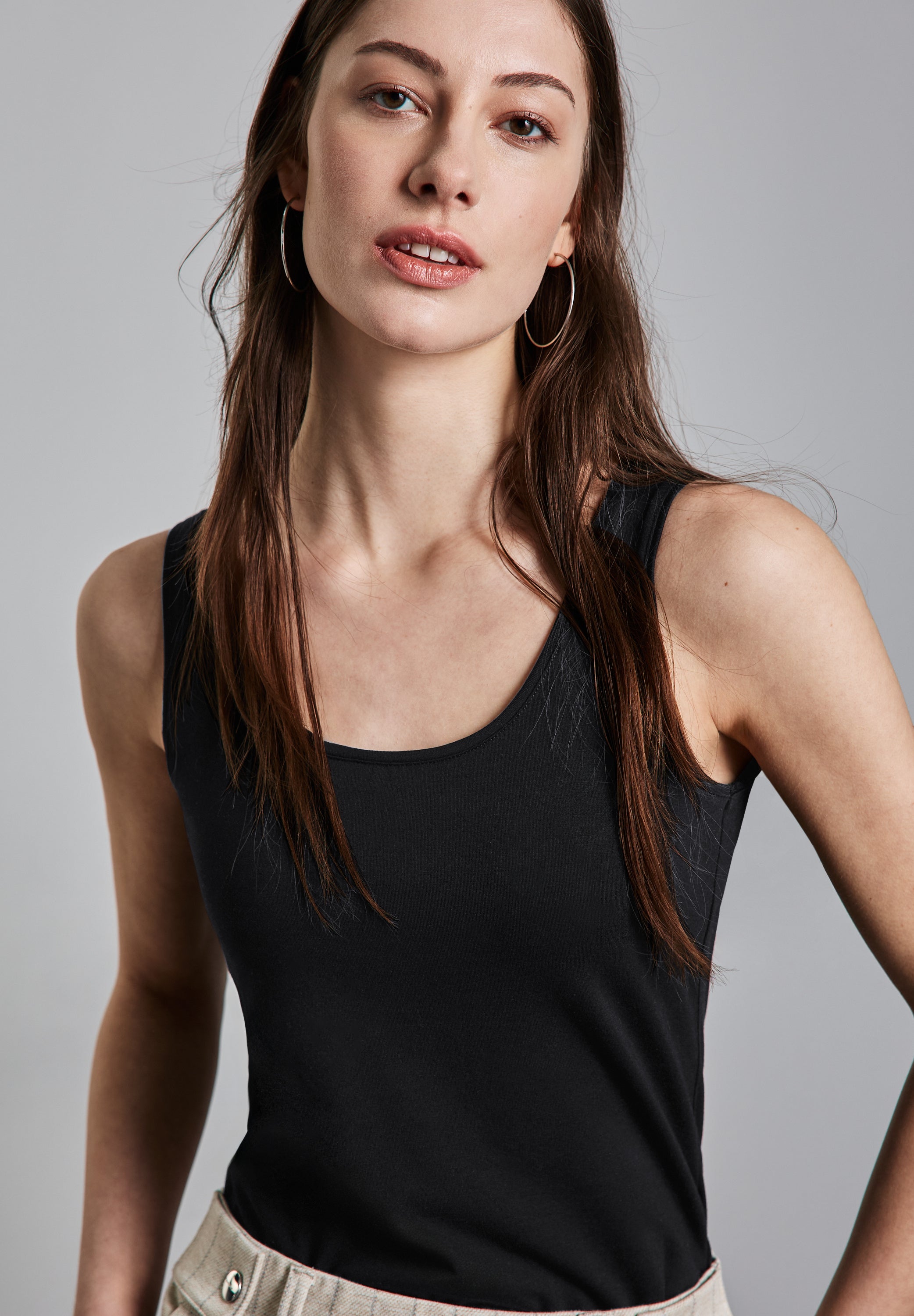 Street One Damen T-Shirts Black