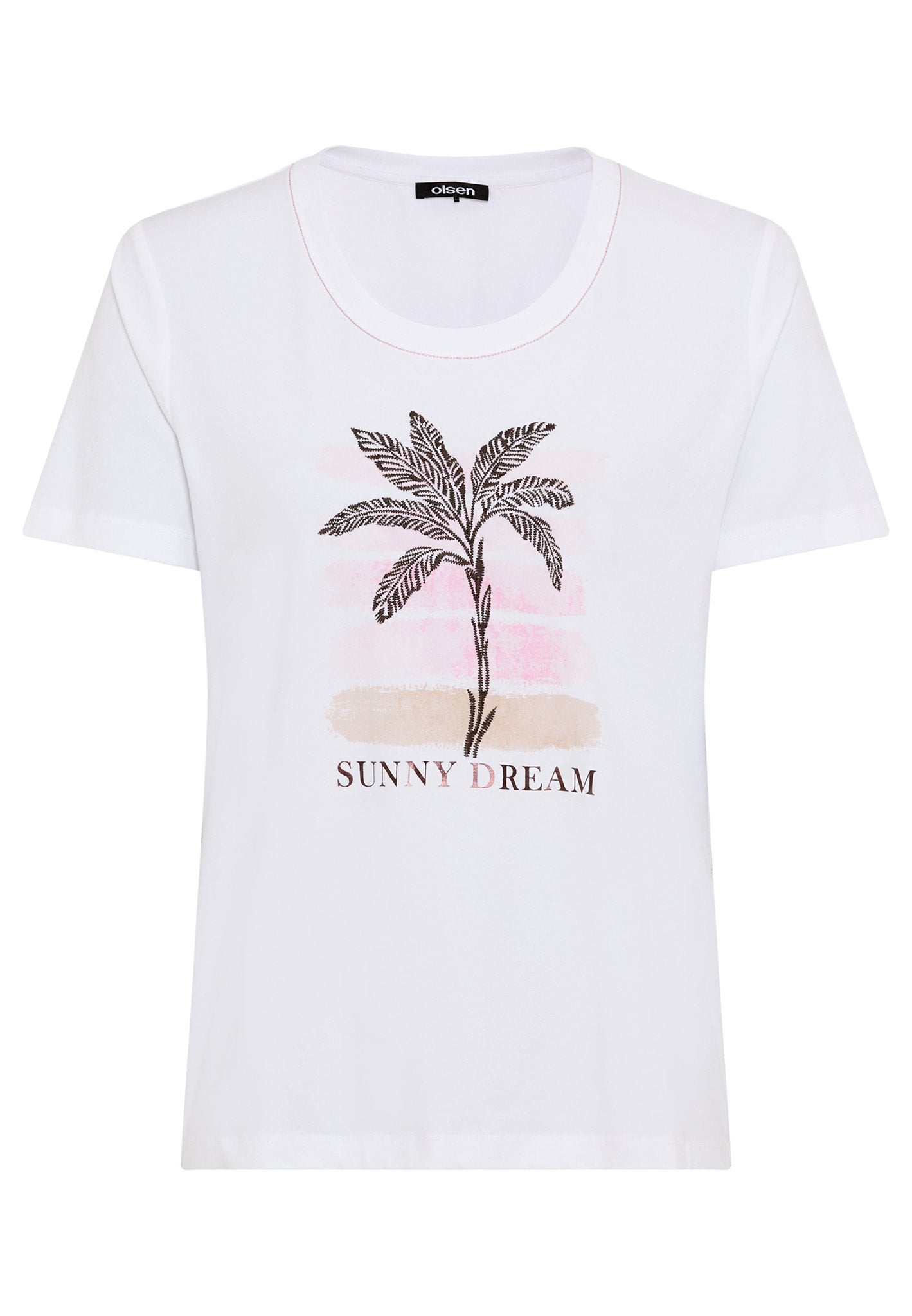 Olsen Damen T-Shirts White