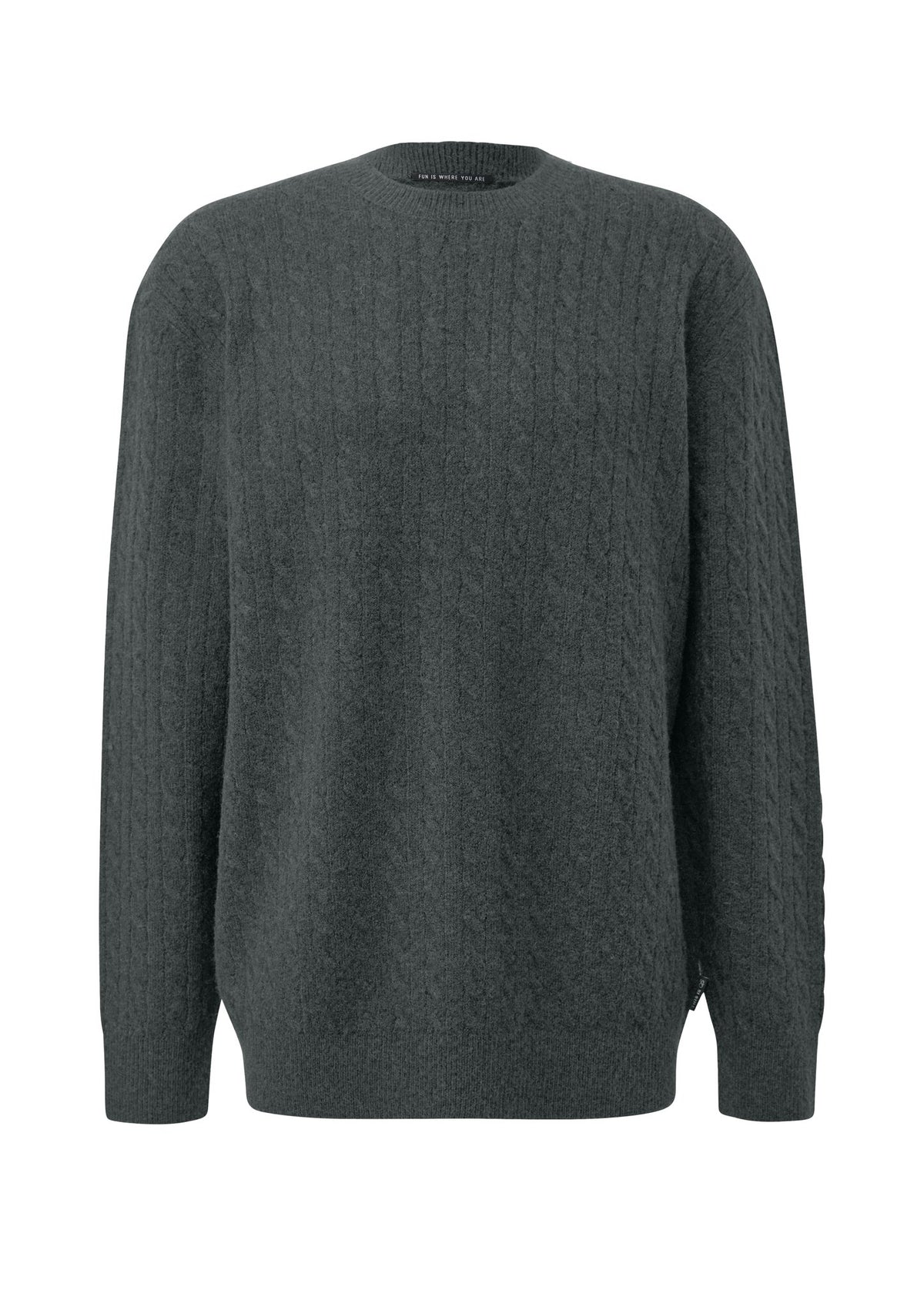 QS by S.Oliver Herren Pullover Blue Green