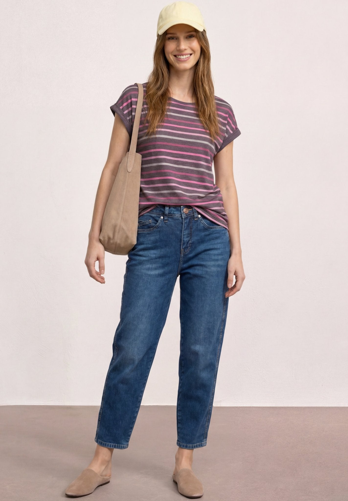 Street One Damen T-Shirts Espresso