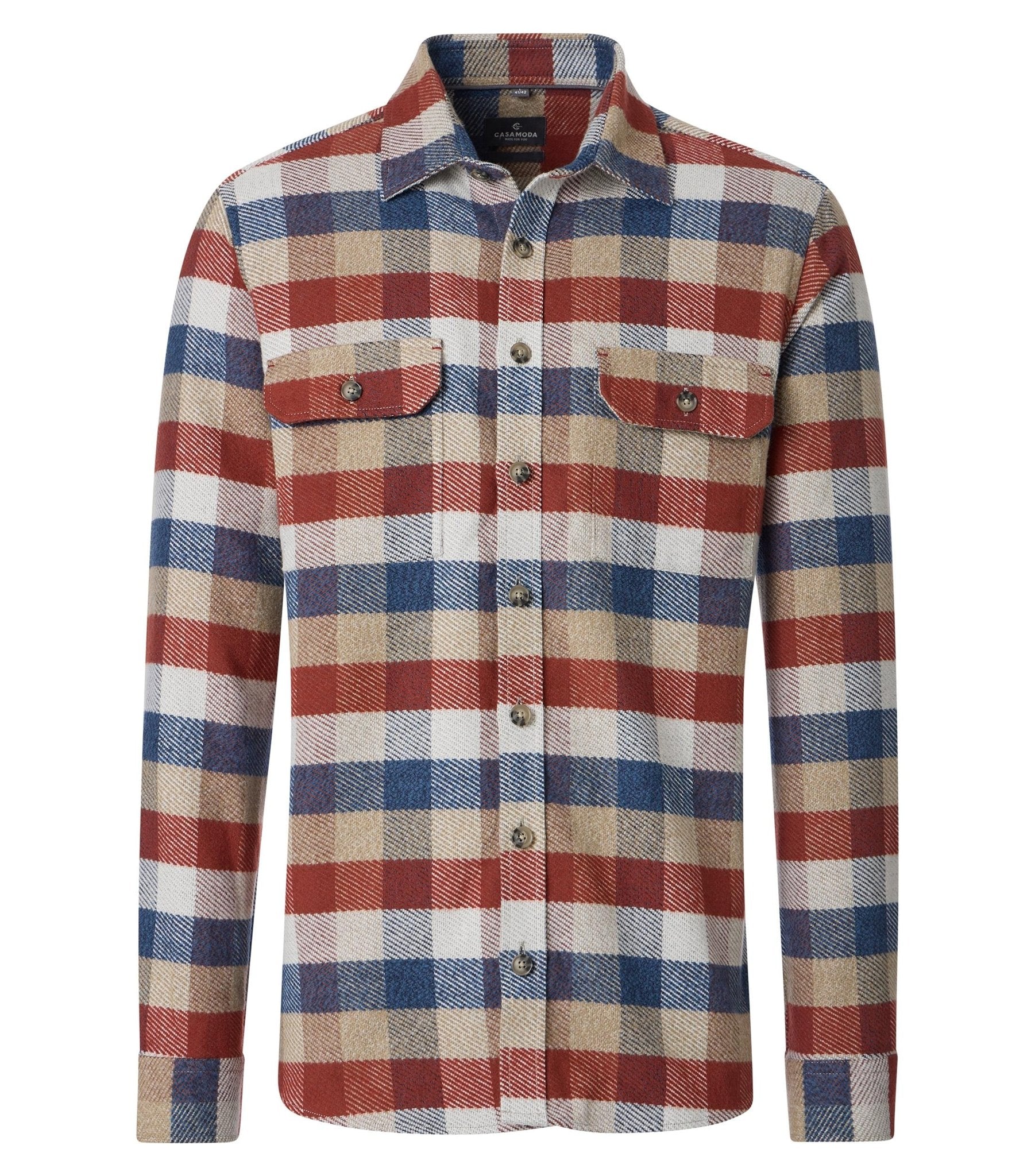 Casa Moda Herren Hemden Orange