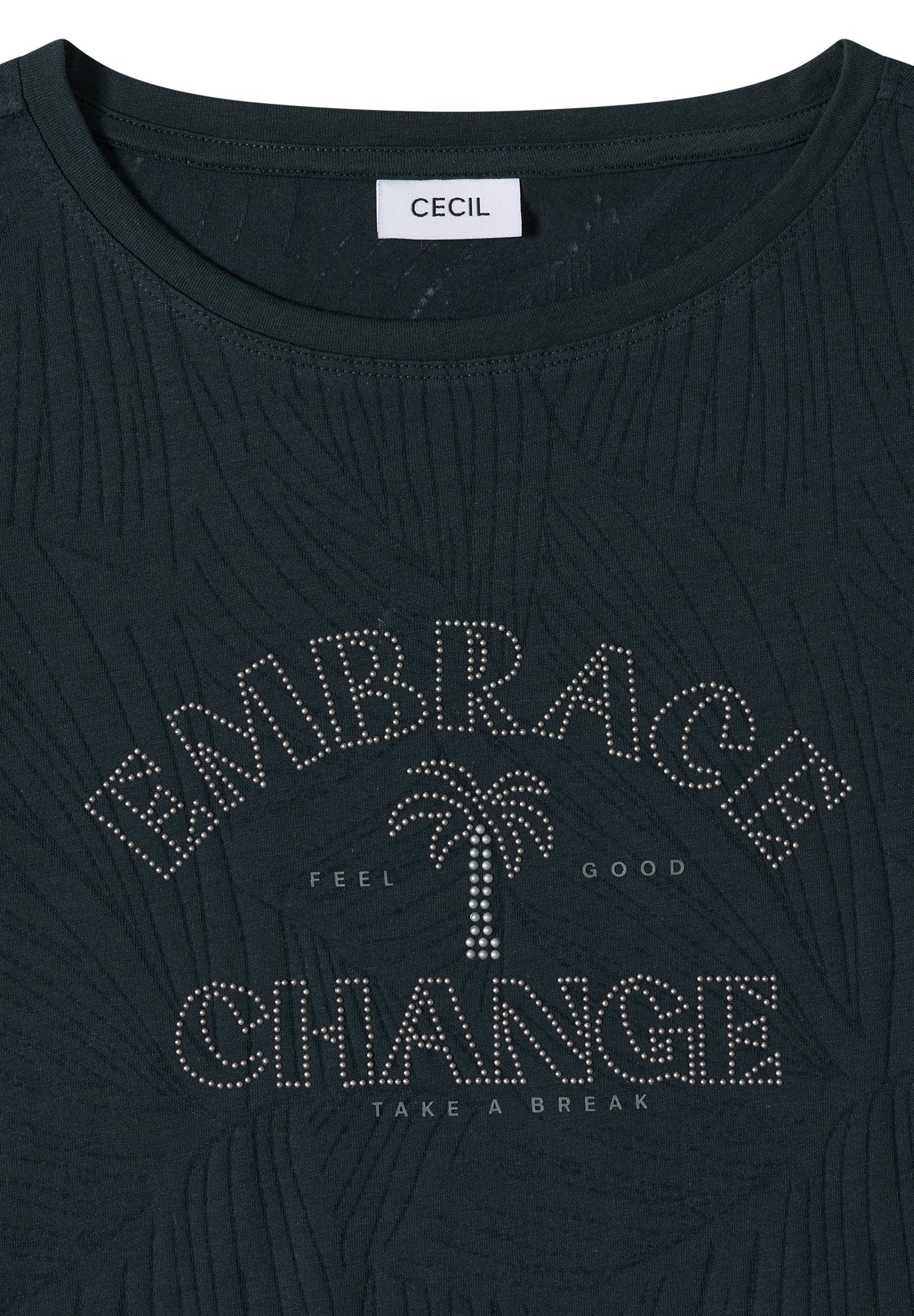 Cecil Damen T-Shirts Palm Bree
