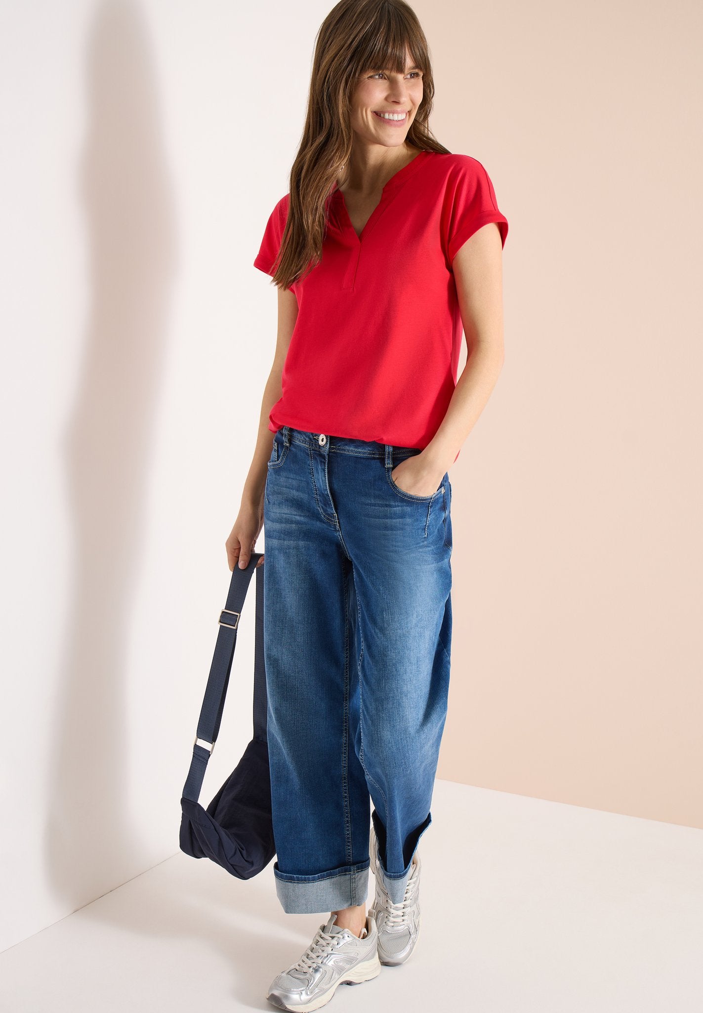 Cecil Damen T-Shirts Glazed Ap