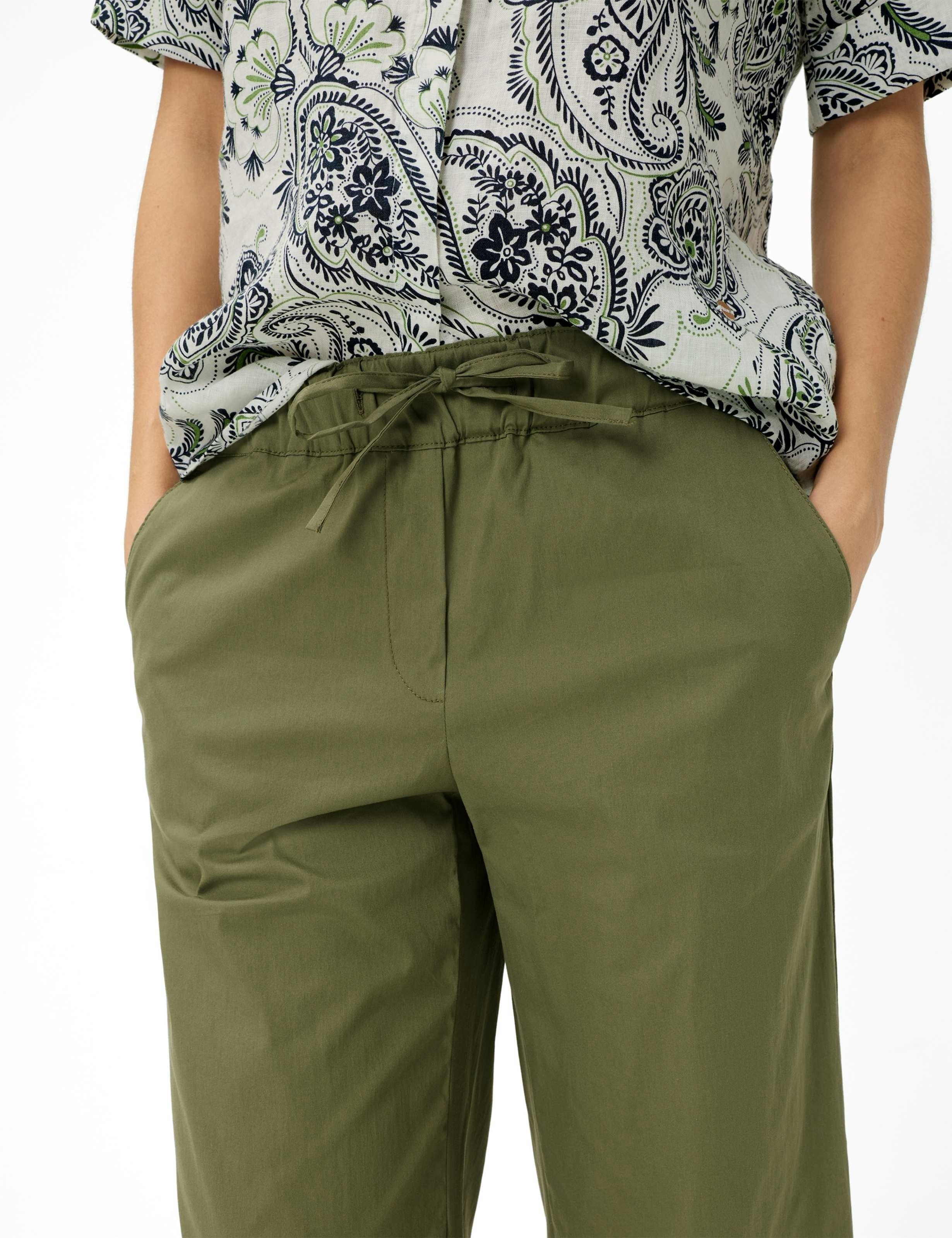 Brax Damen Hosen Olivine