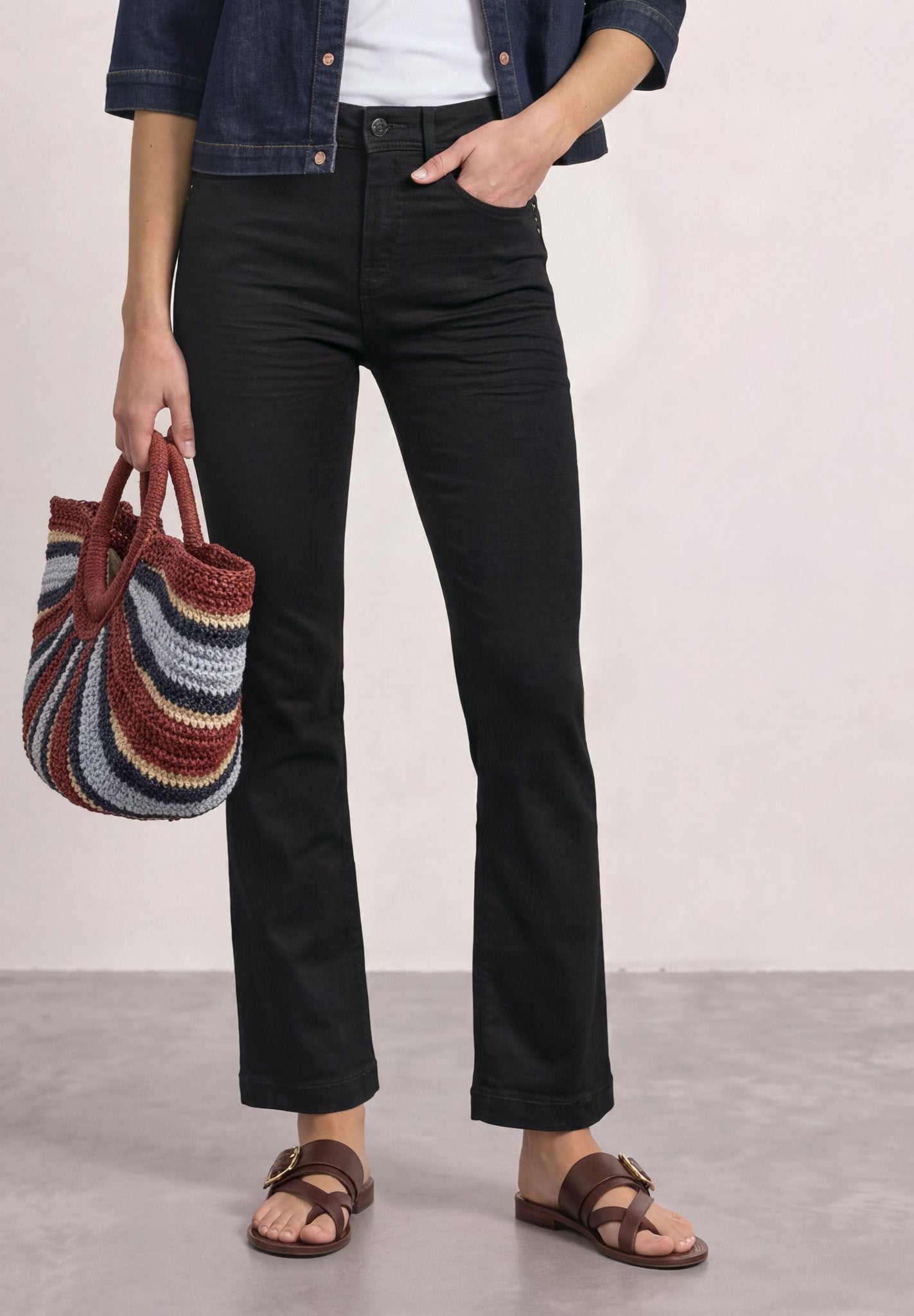 Street One Damen Hosen Black Rin
