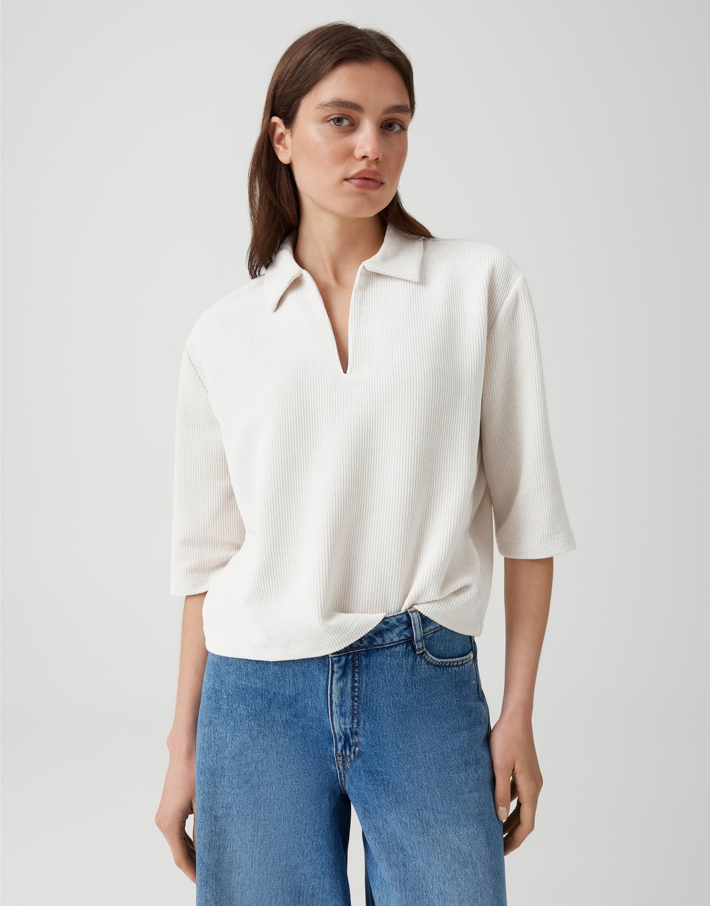 Opus Damen Sweatshirts Light Cotton