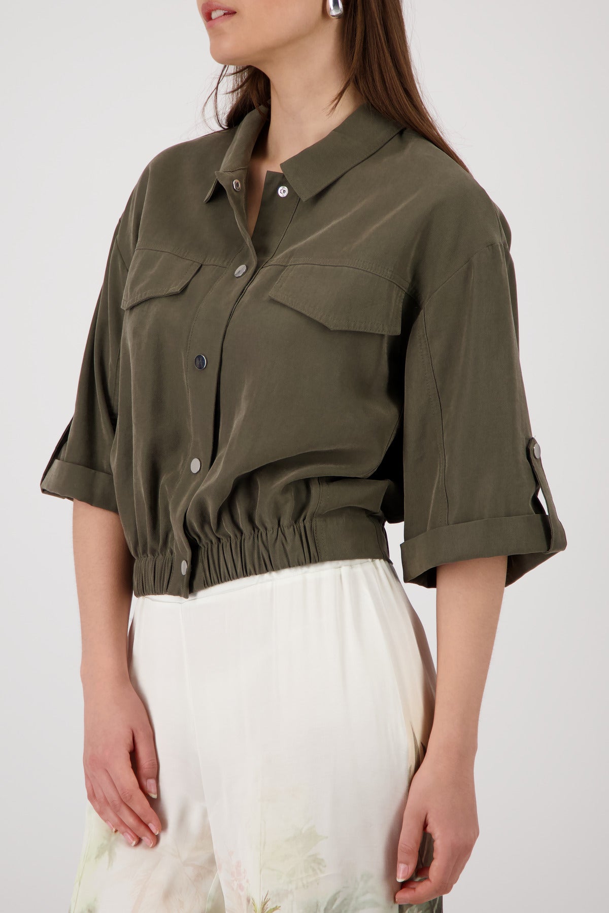 Monari Damen Blazer Olive