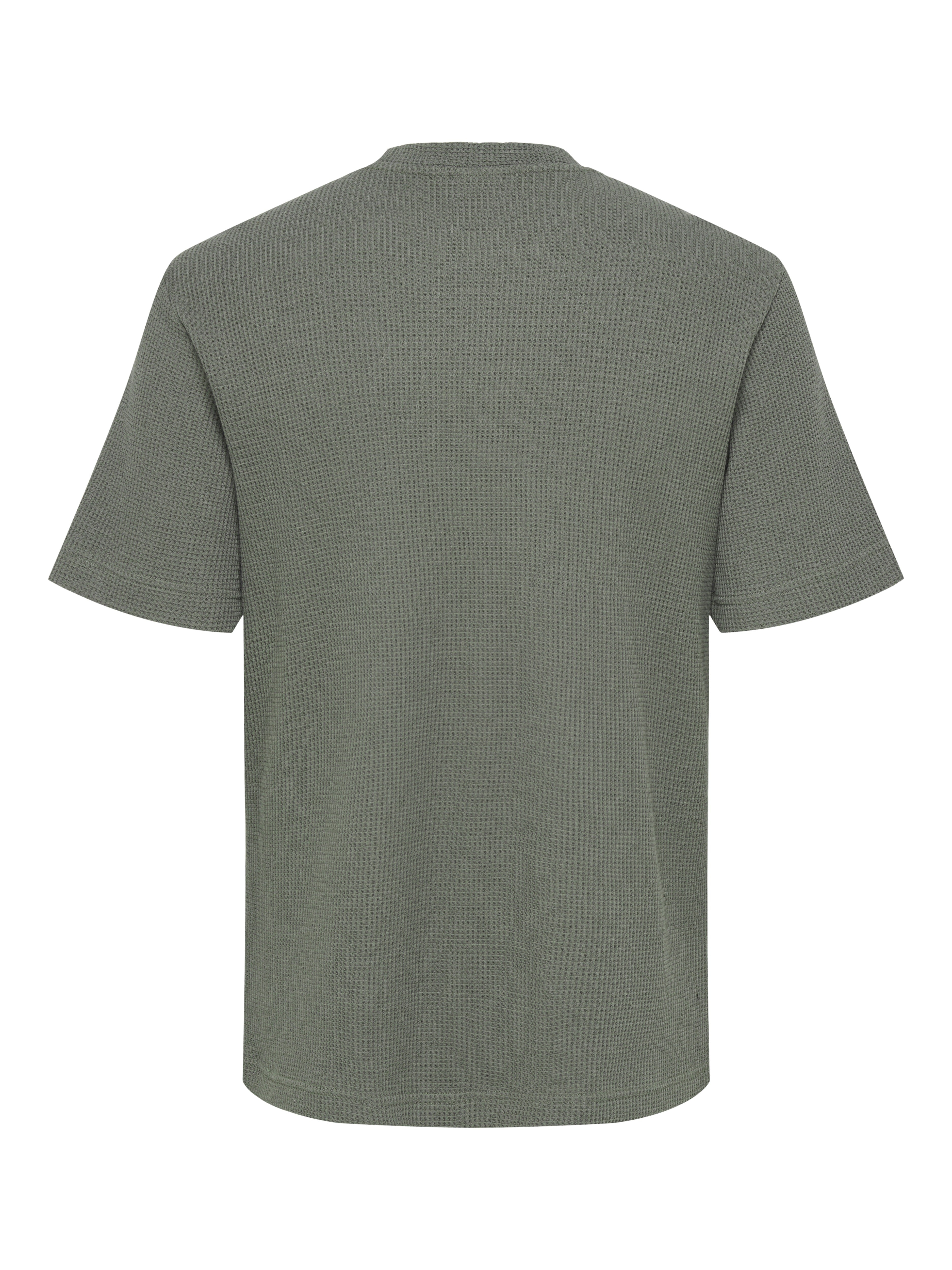 Only & Sons Herren T-Shirts kurz Castor Gray