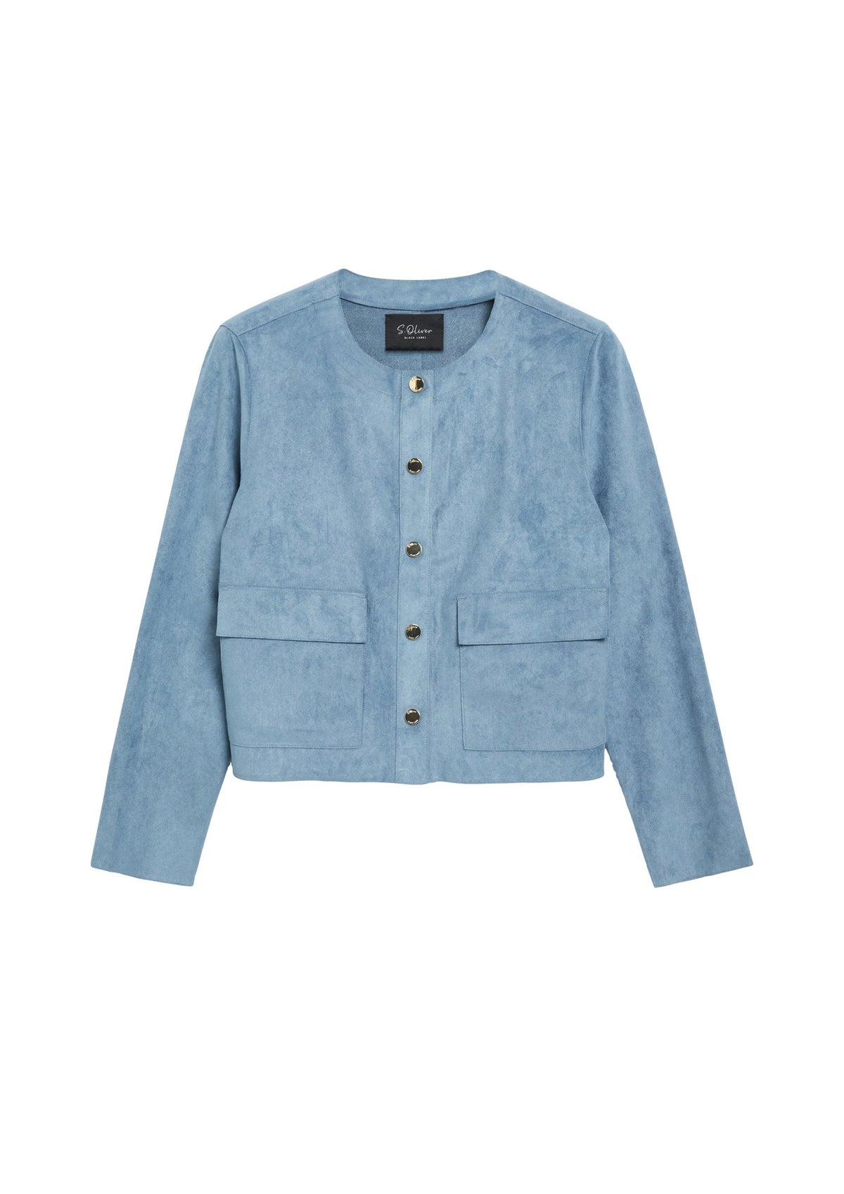S. Oliver black Damen Blazer Blue
