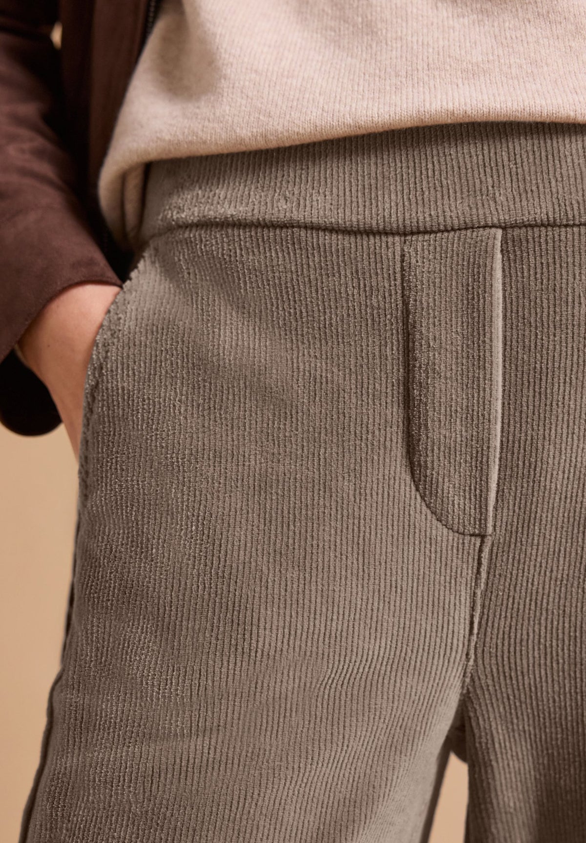 Cecil Damen Hosen Earthy Ta