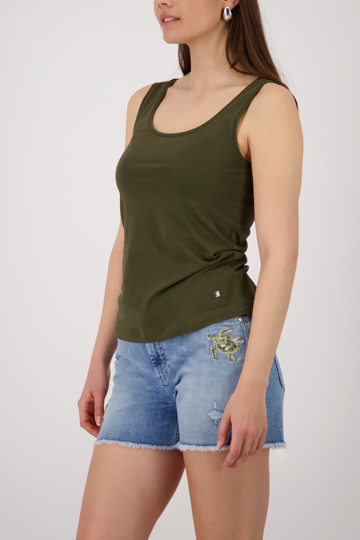 Monari Damen Tops Olive