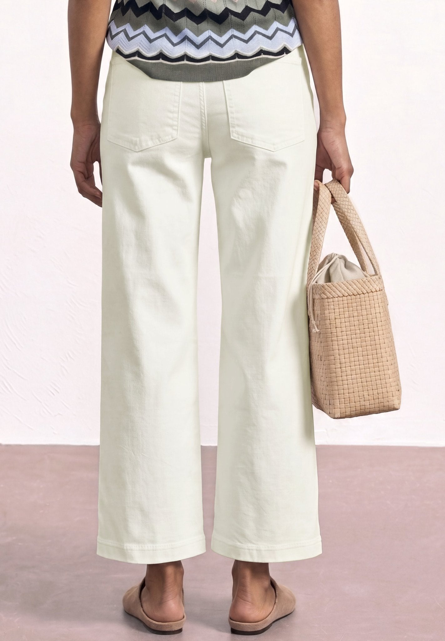 Street One Damen Hosen Off White